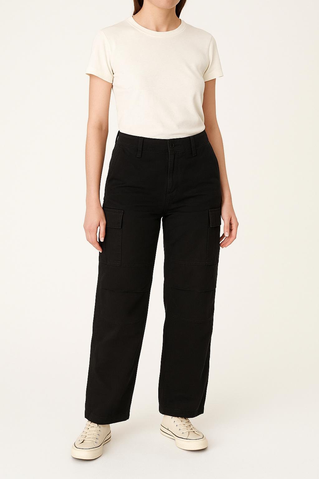 PANTS COMPTOIR DES COTONNIERS - Seconde main Black