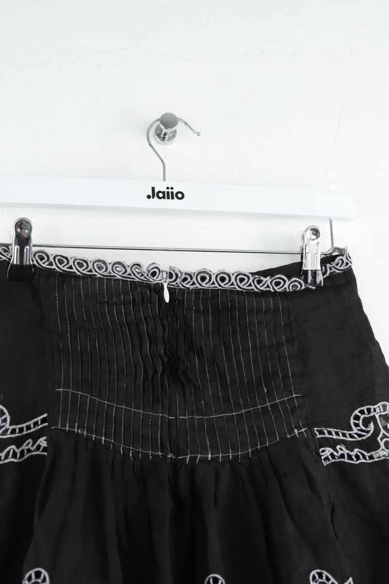 Cotton mini skirt ISABEL MARANT - Seconde Main Black