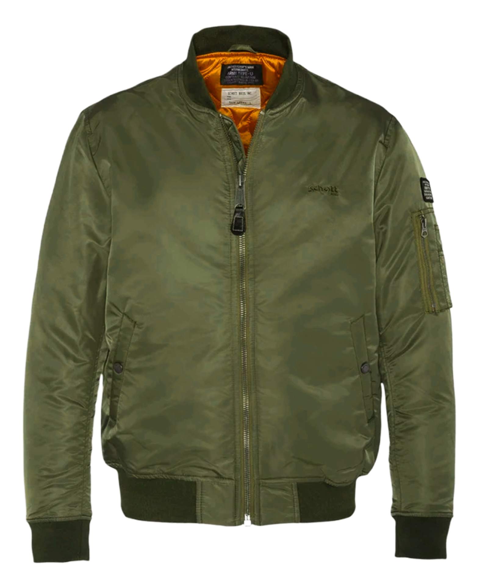 High-collar jacket  Army kaki