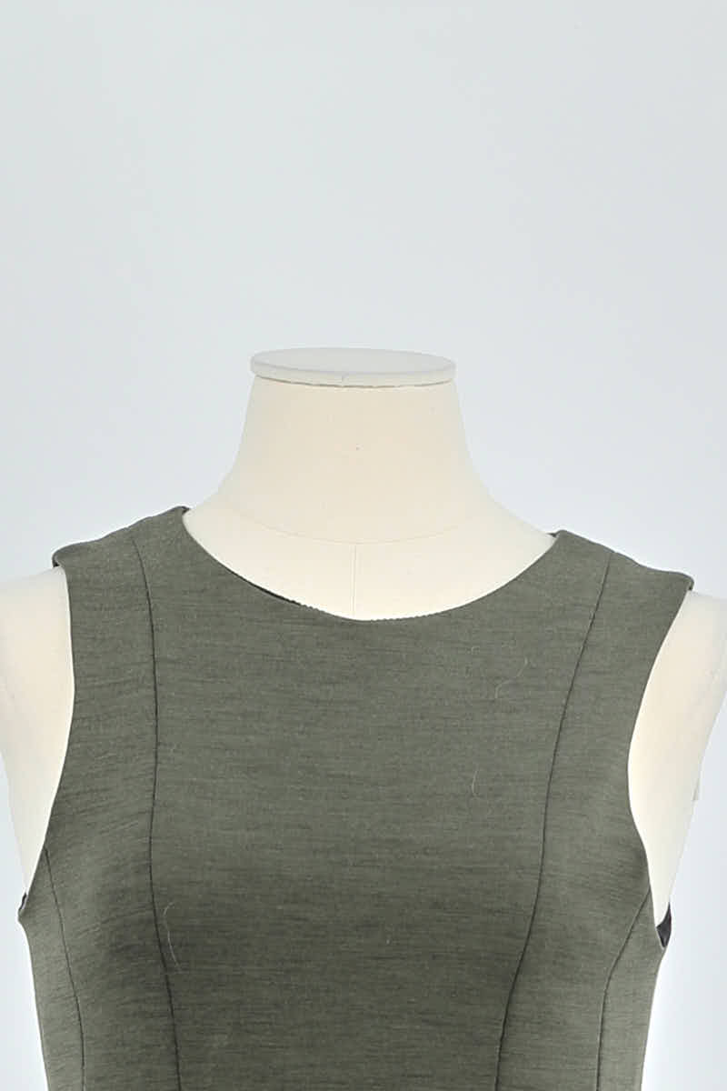 Dress JOSEPH - Seconde Main Khaki