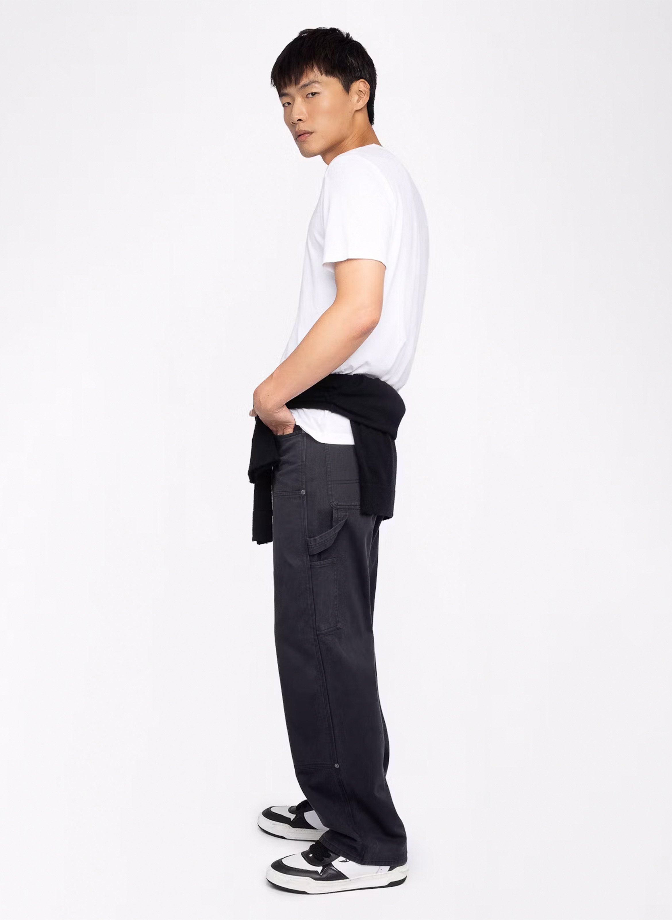 Tee-shirt col rond en coton ZADIG&amp;VOLTAIRE Blanc