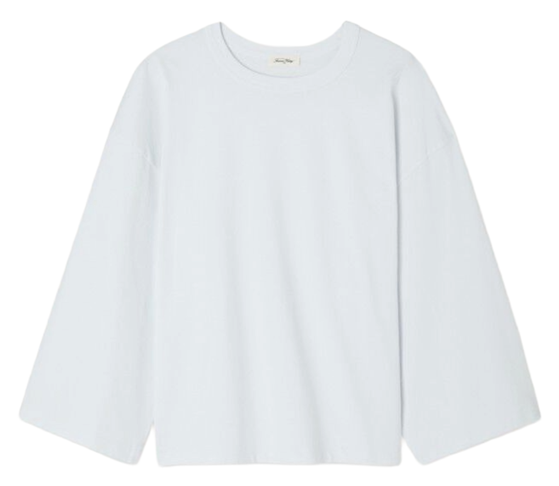 Tee-shirt ample manches longues AMERICAN VINTAGE Blanc