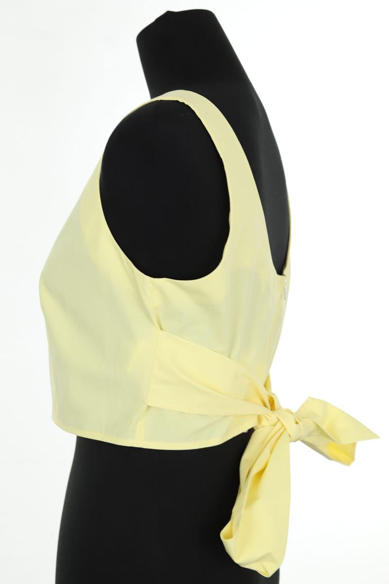 Azawood sleeveless top LK BENNETT - Seconde Main Yellow