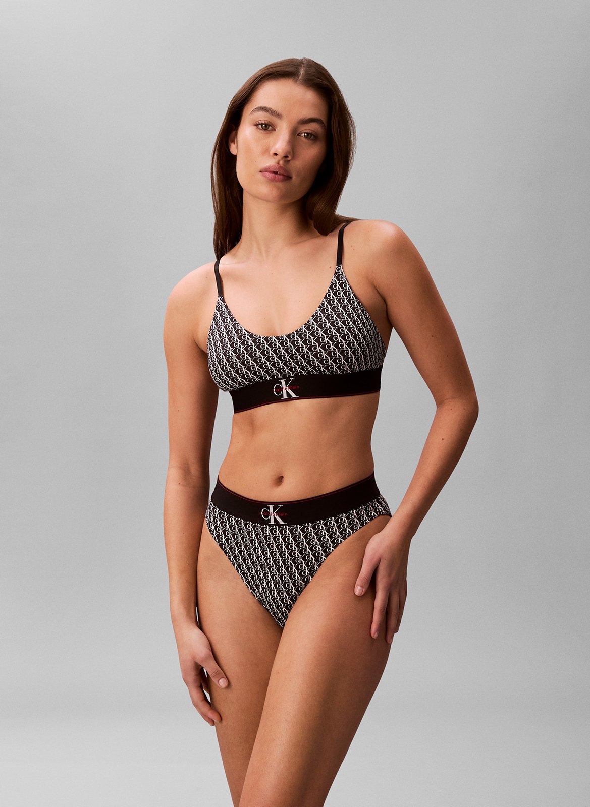 Culotte taille mi haute élastique CALVIN KLEIN UNDERWEAR