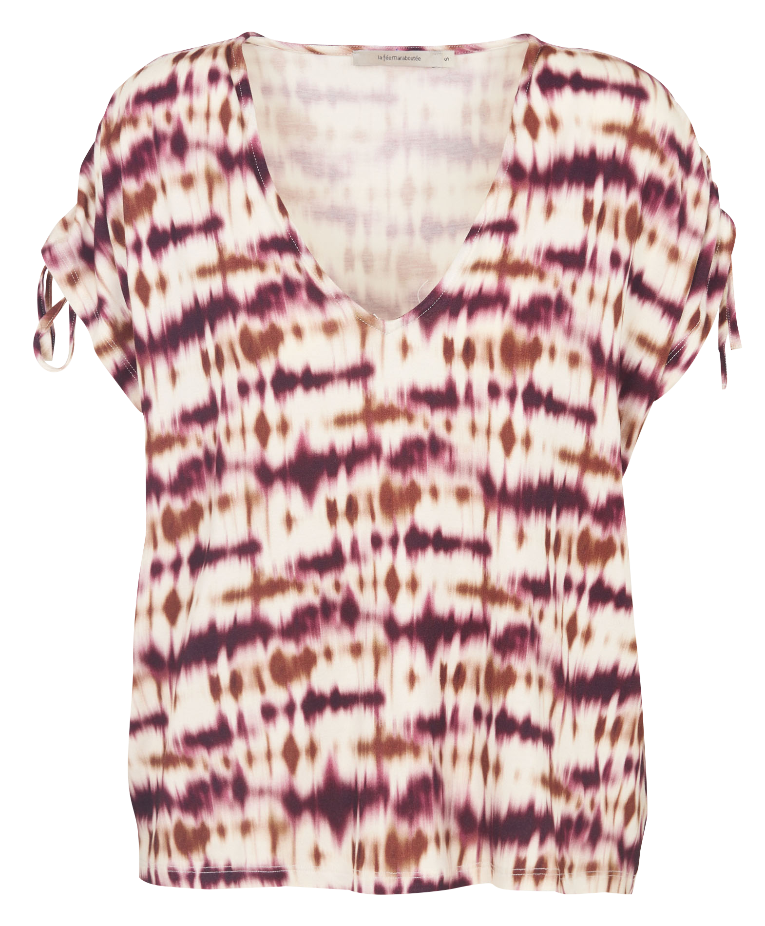 Tee-shirt ample imprimé tie & dye LA FEE MARABOUTEE Multicolore