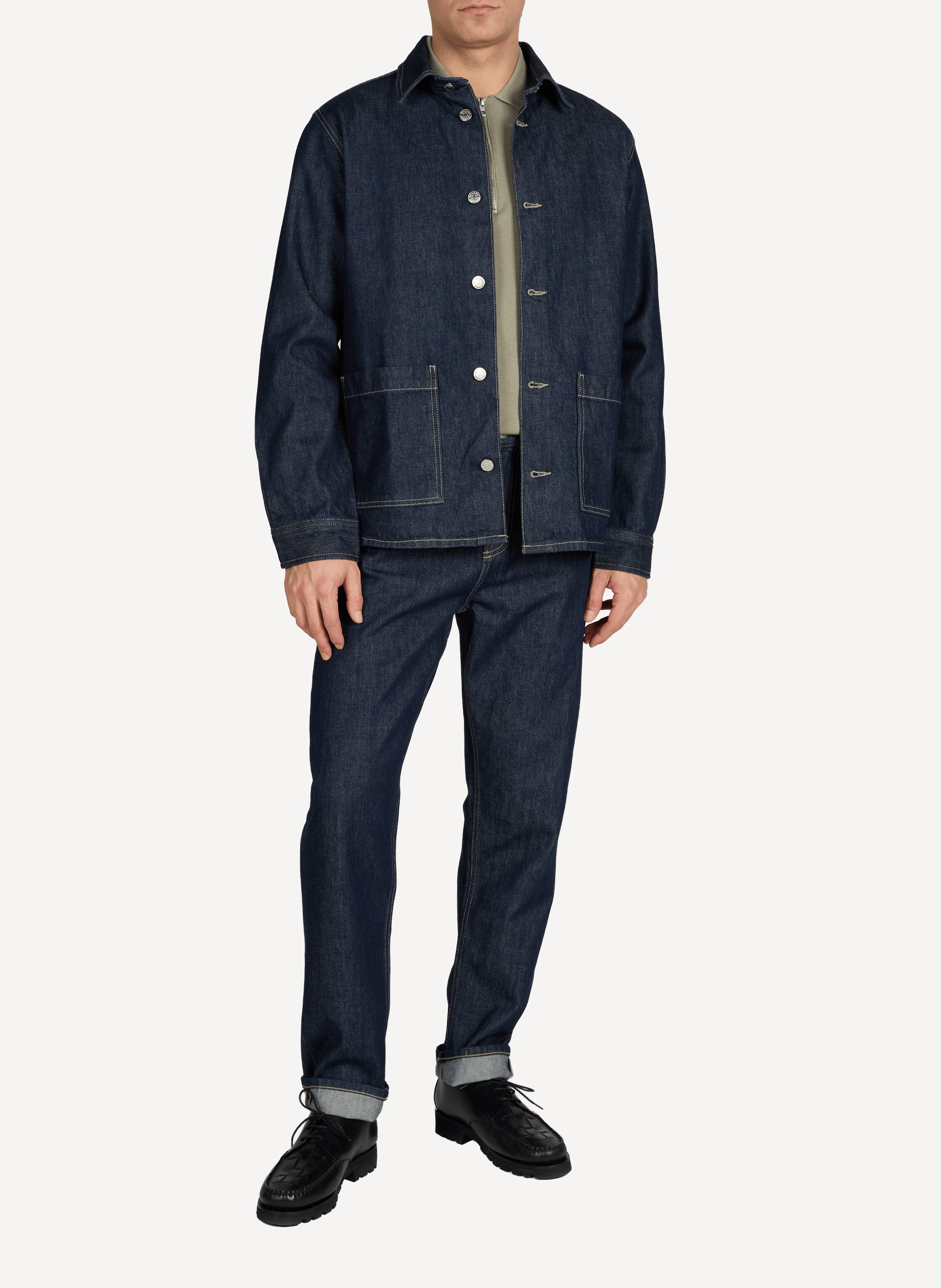 Straight organic cotton jeans SAMSOE SAMSOE Blue