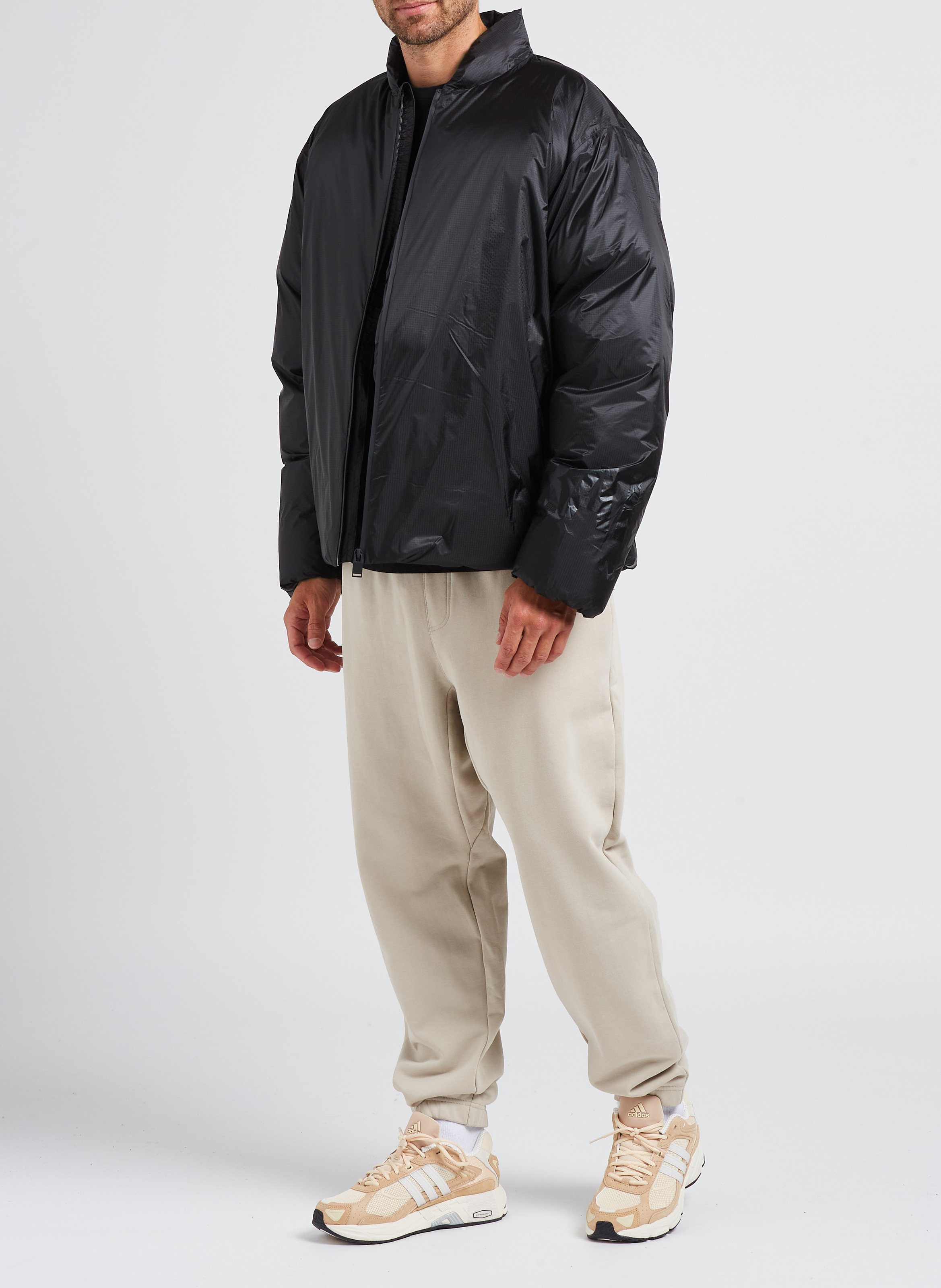 Doudoune ample  RAINS Noir