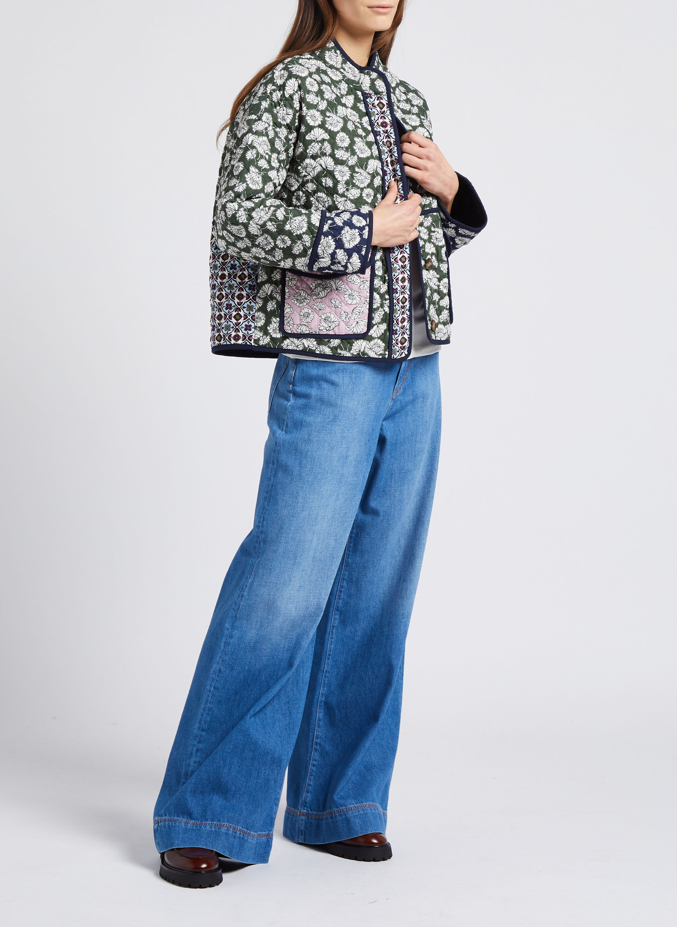 Top droit col rond MAX MARA LEISURE Blanc