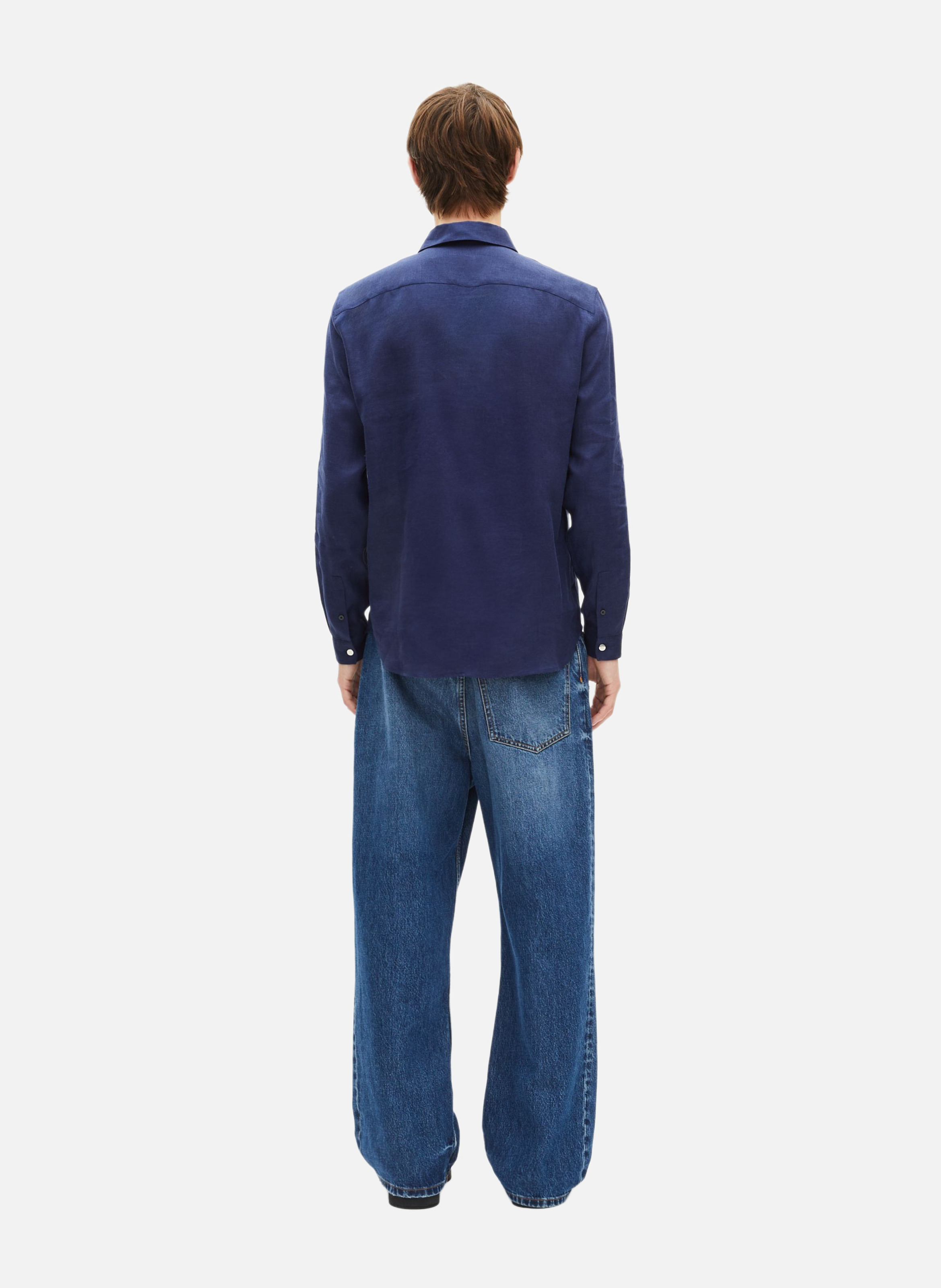 Linen shirt THE KOOPLES Blue