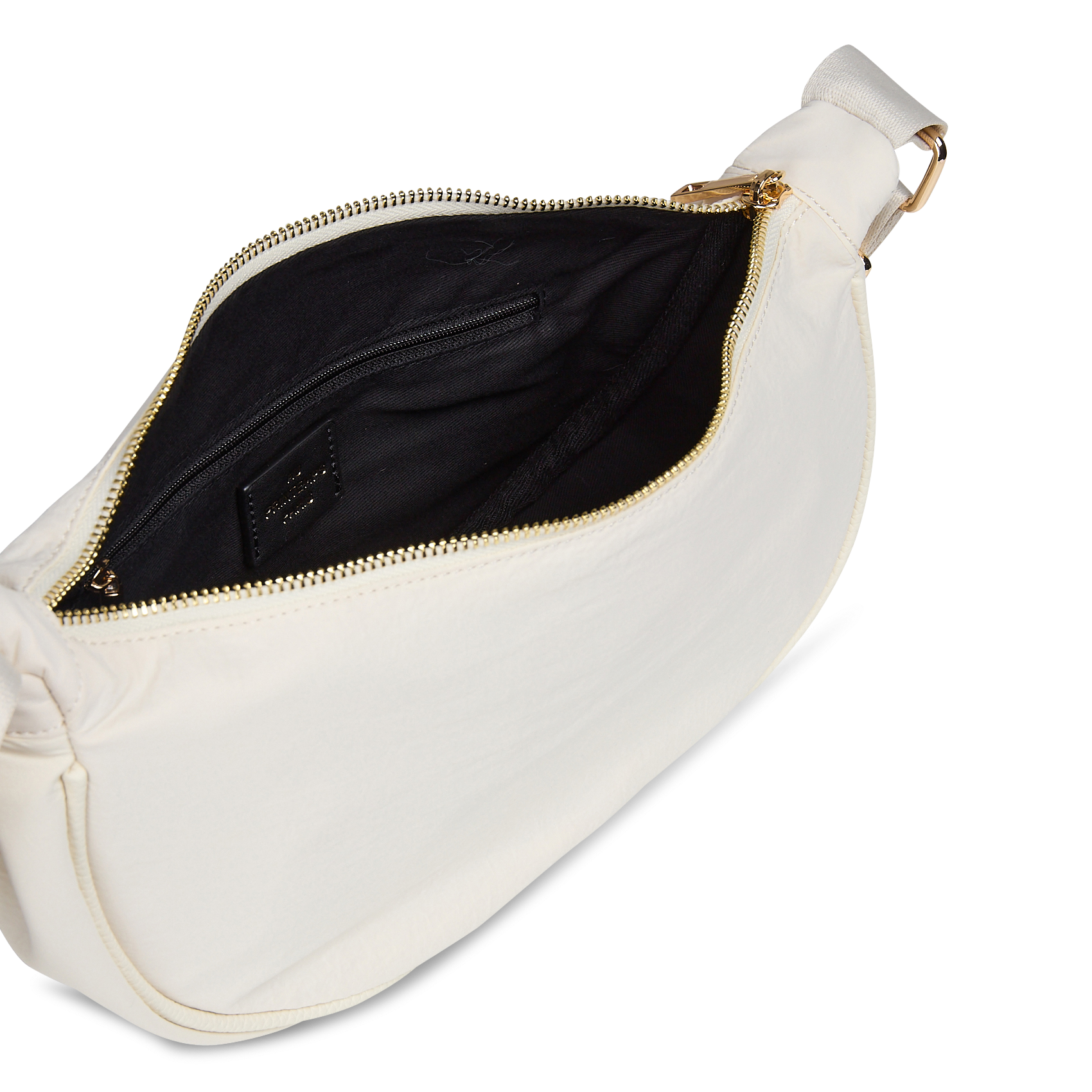 Bolso de banana con pedrería AU PRINTEMPS PARIS Beige