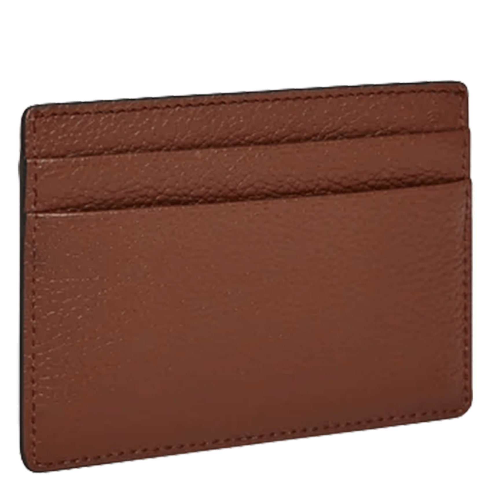 - 100% leather, - 6 cardholder slots, - 1 central compartment, - Size: L10 x H7 cm. LE TANNEUR Brown