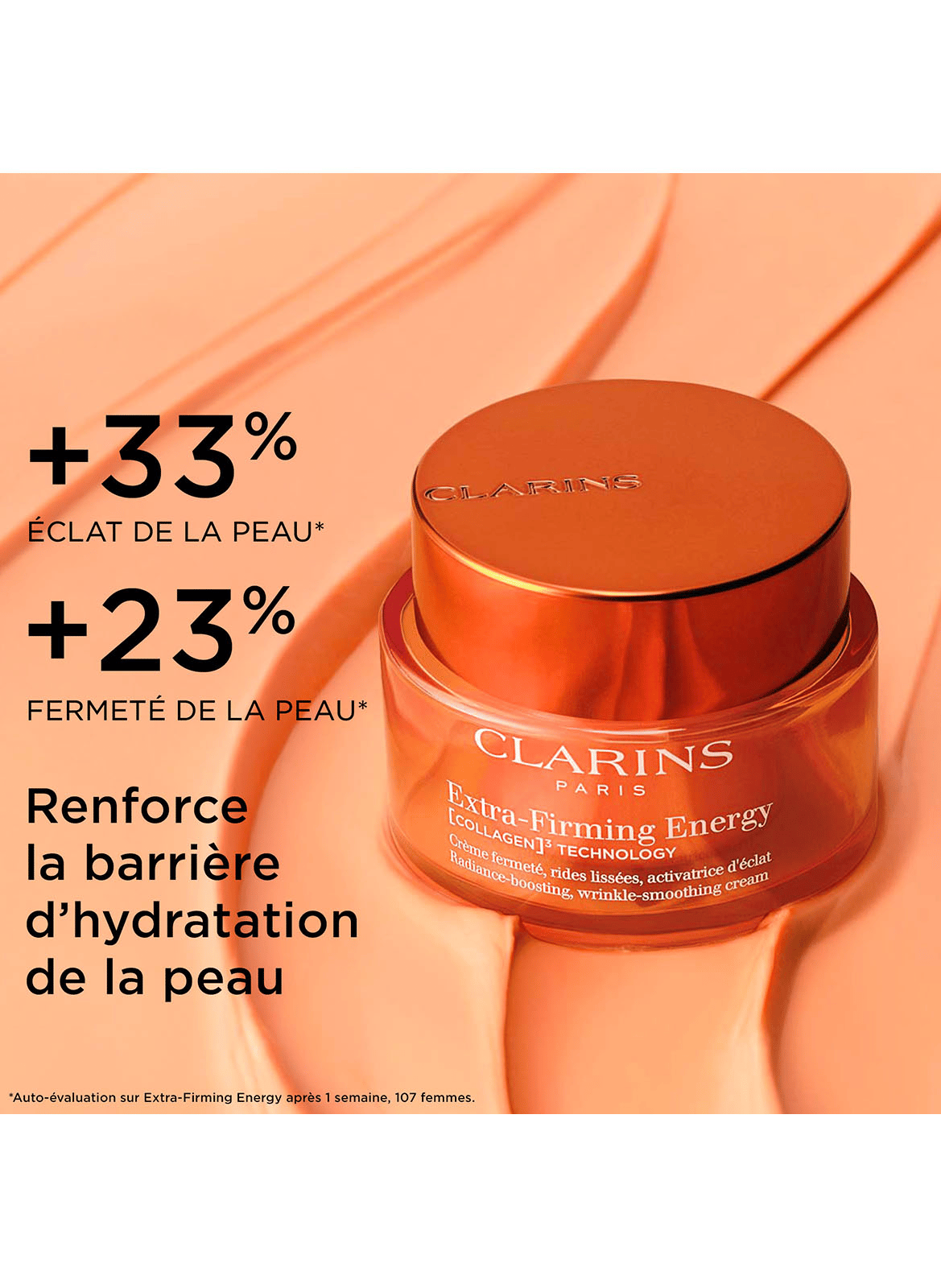 Extra-Firming Energy Recharge - Anti-Aging Day Cream for Firmness & Radiance CLARINS No color