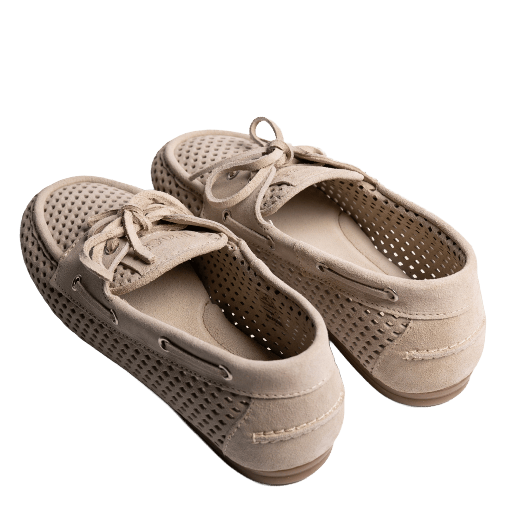 Arthus leather Derby shoes  POSA Beige