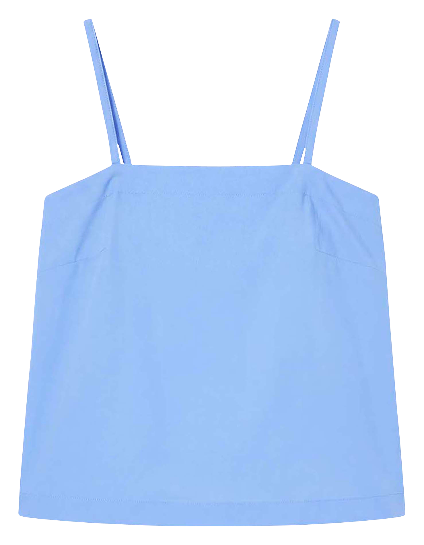 Top court ample en coton TARA JARMON Bleu