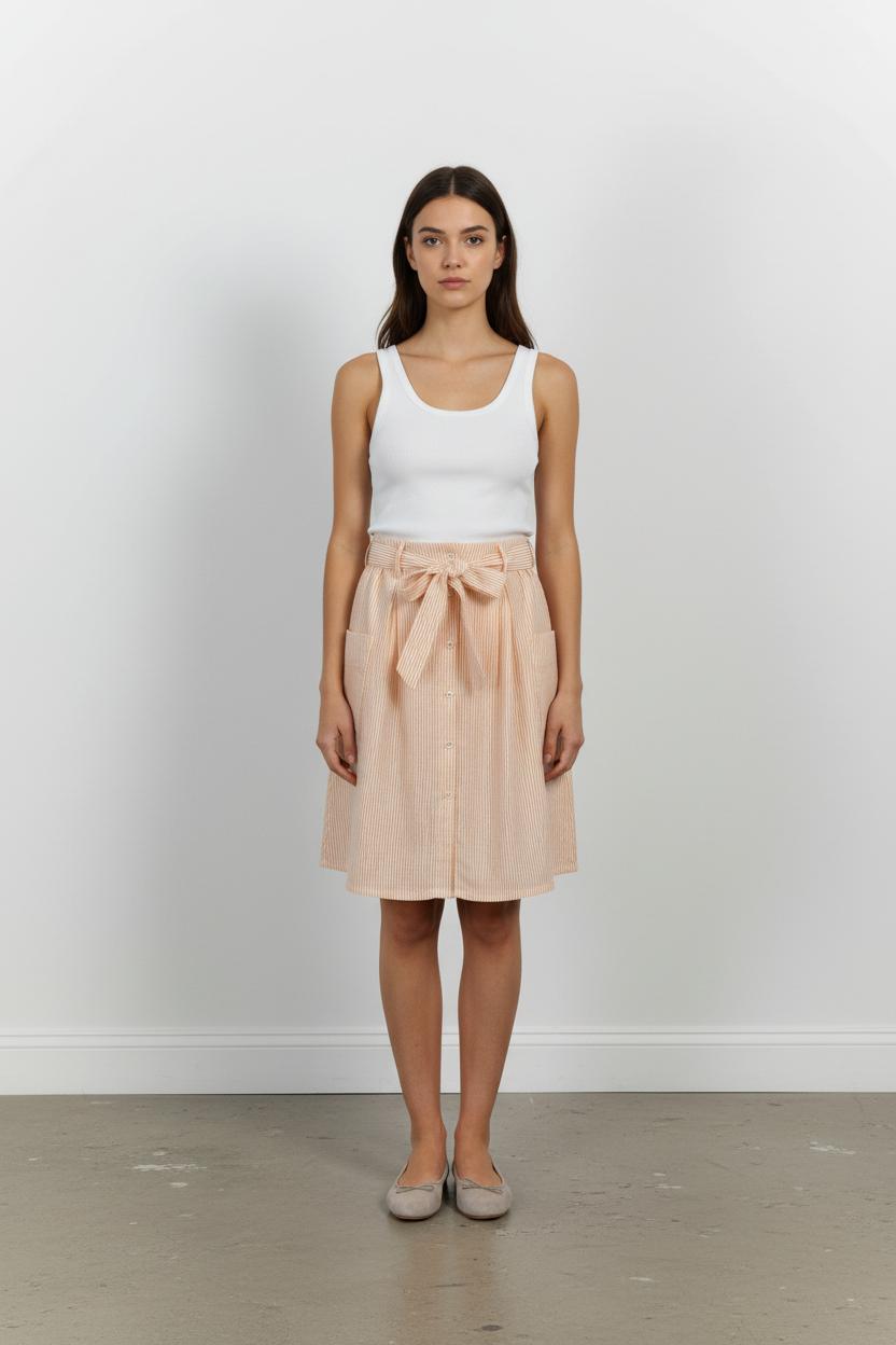 Short & midi skirt MARIE SIXTINE - SECONDE MAIN Orange