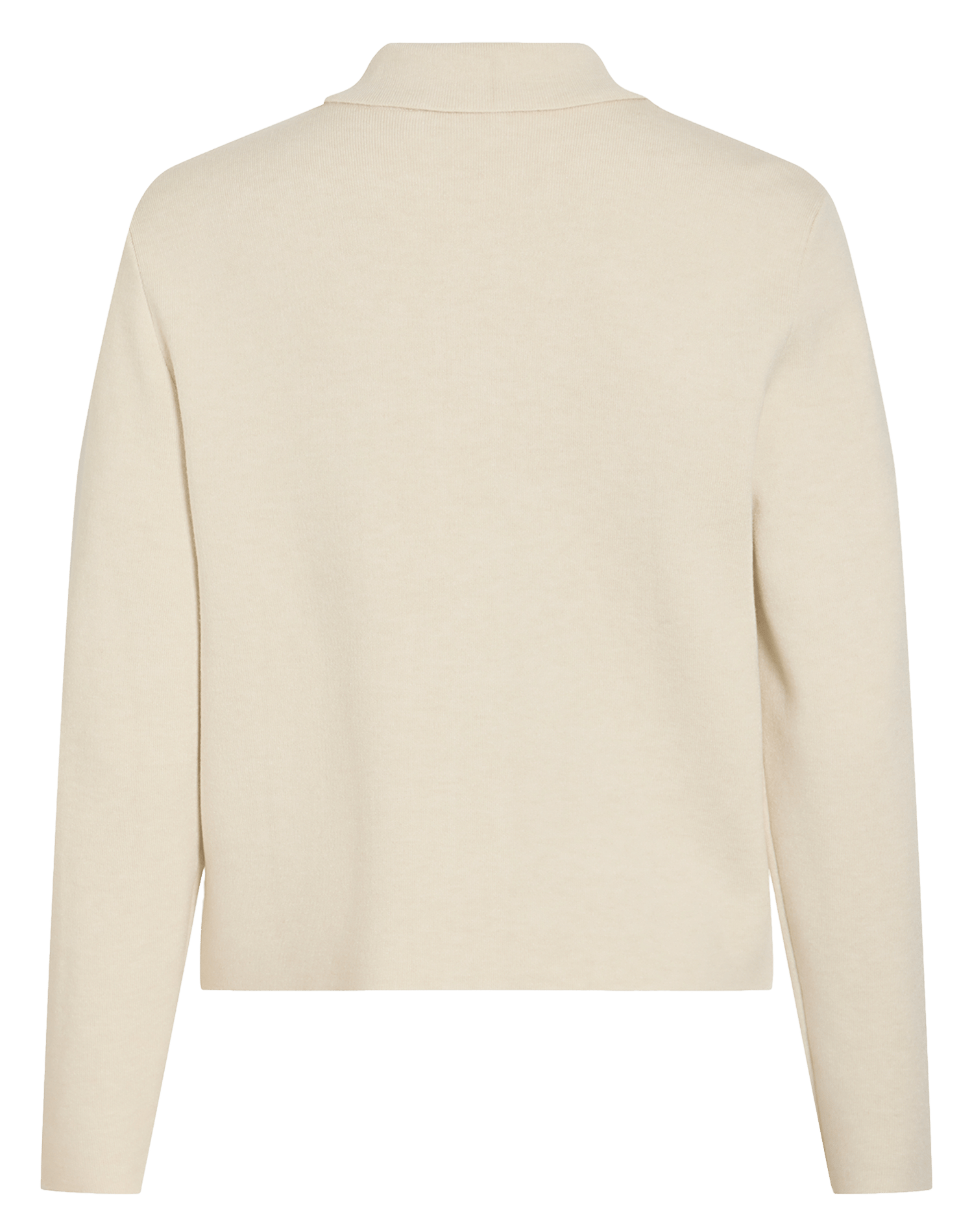 Straight solid color buttoned vest VILA Beige