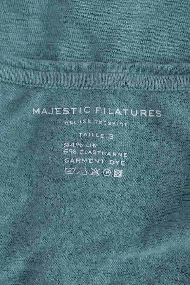 T-shirt MAJESTIC FILATURES - SECONDE MAIN Green
