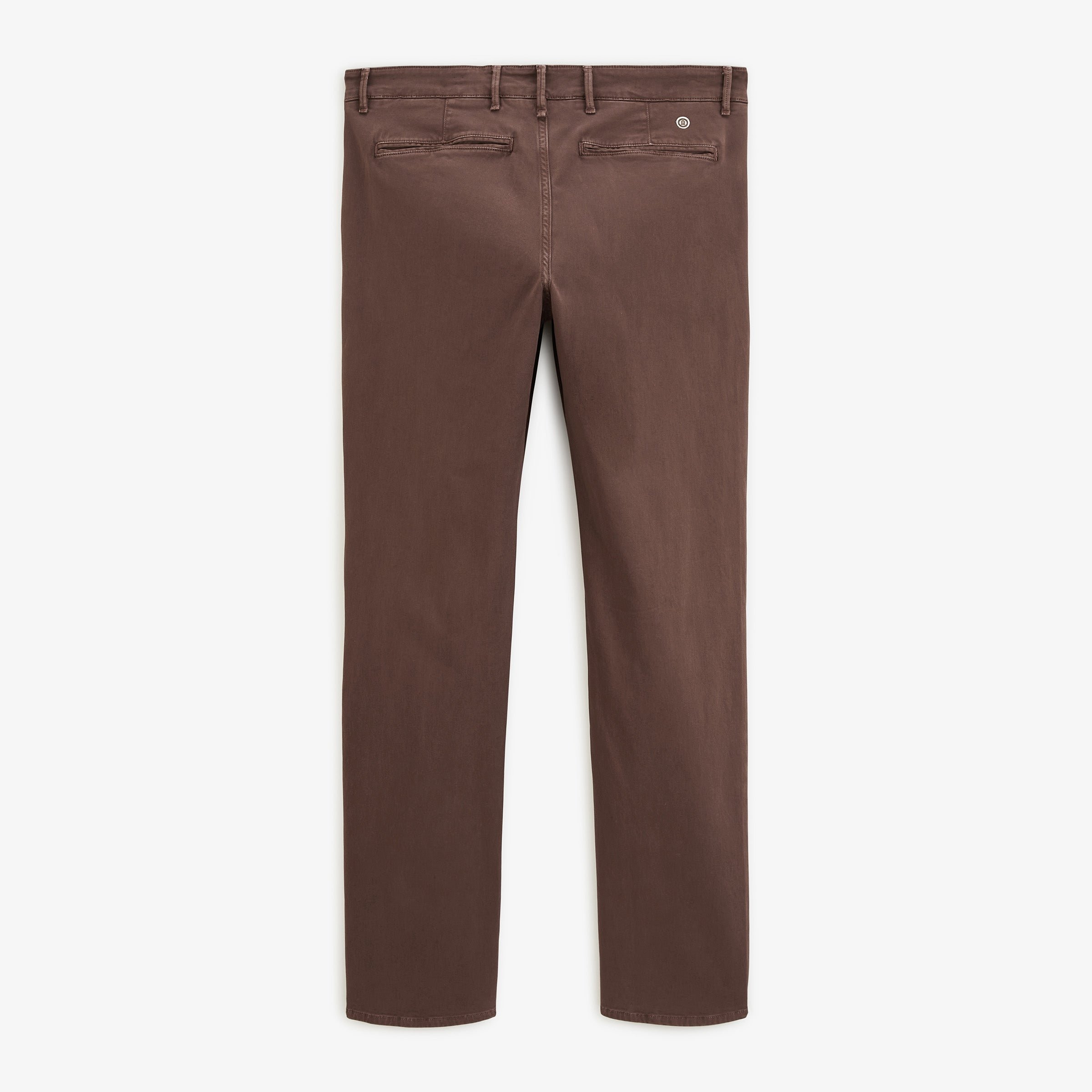 Stretch cotton chino with comfortable fit SERGE BLANCO Brown