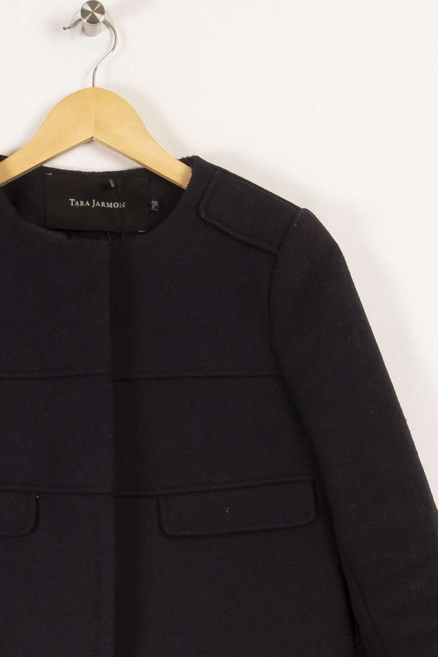Long coat TARA JARMON - Seconde Main Blue