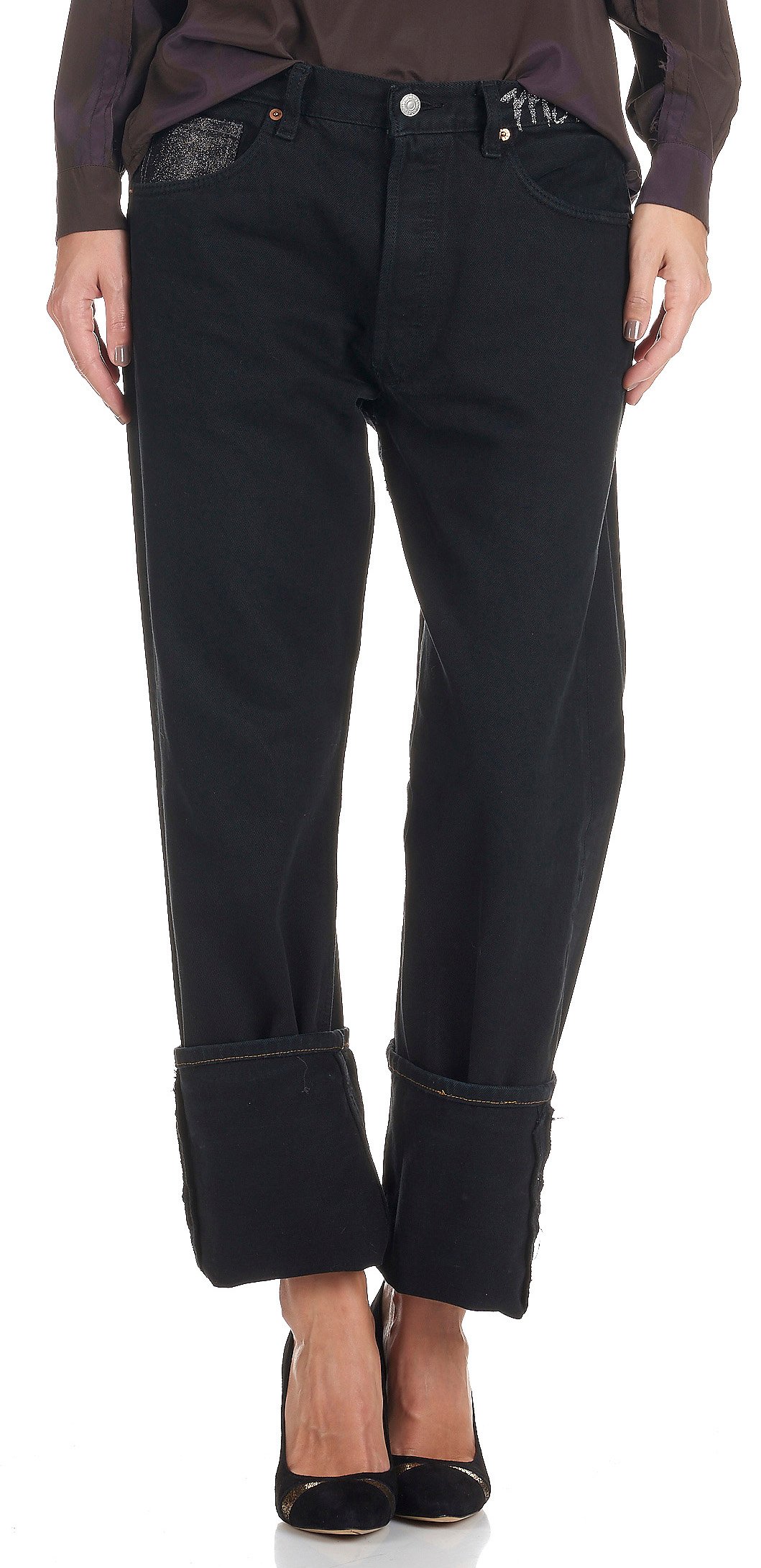 Kalumba boyfriend jeans MOMONI Black