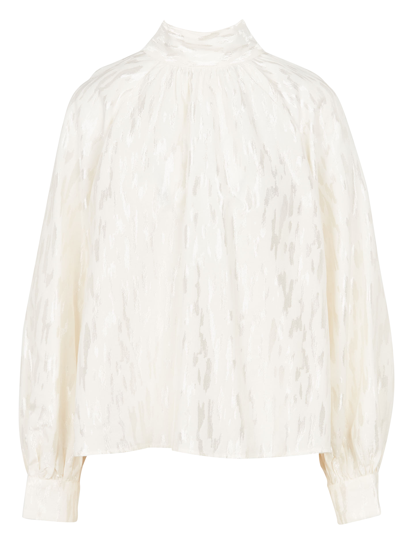 Weit geschnittenes Top mit V-Ausschnitt zum Binden SAMSOE SAMSOE Beige