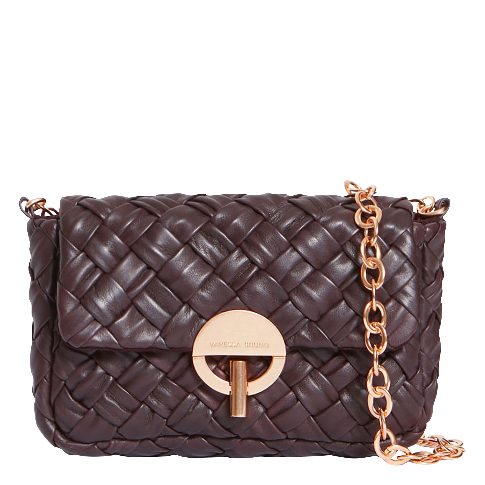 Metropolis Gilda - Umhängetasche aus geflochtenem Leder VANESSA BRUNO