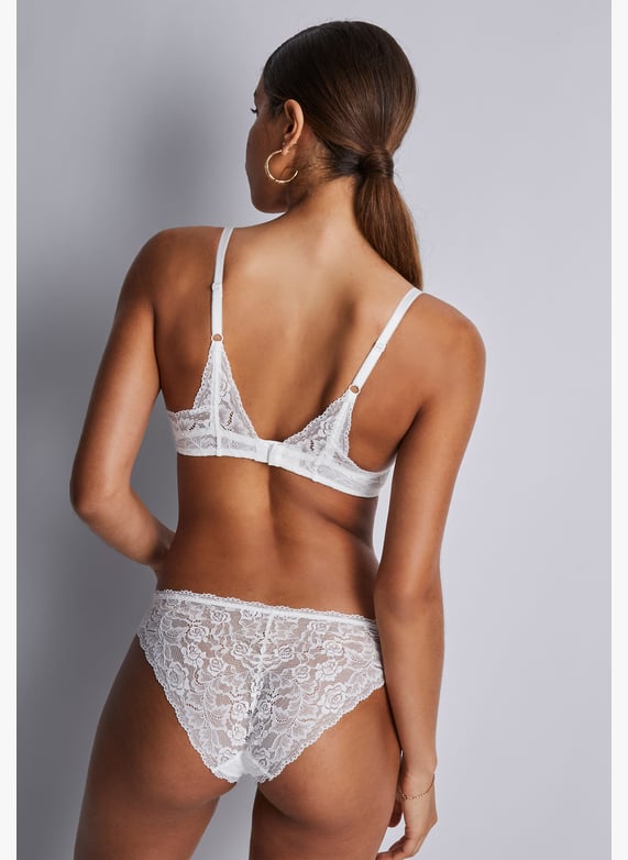 Half-cup bra | White by AUBADE Half-cup bra White
