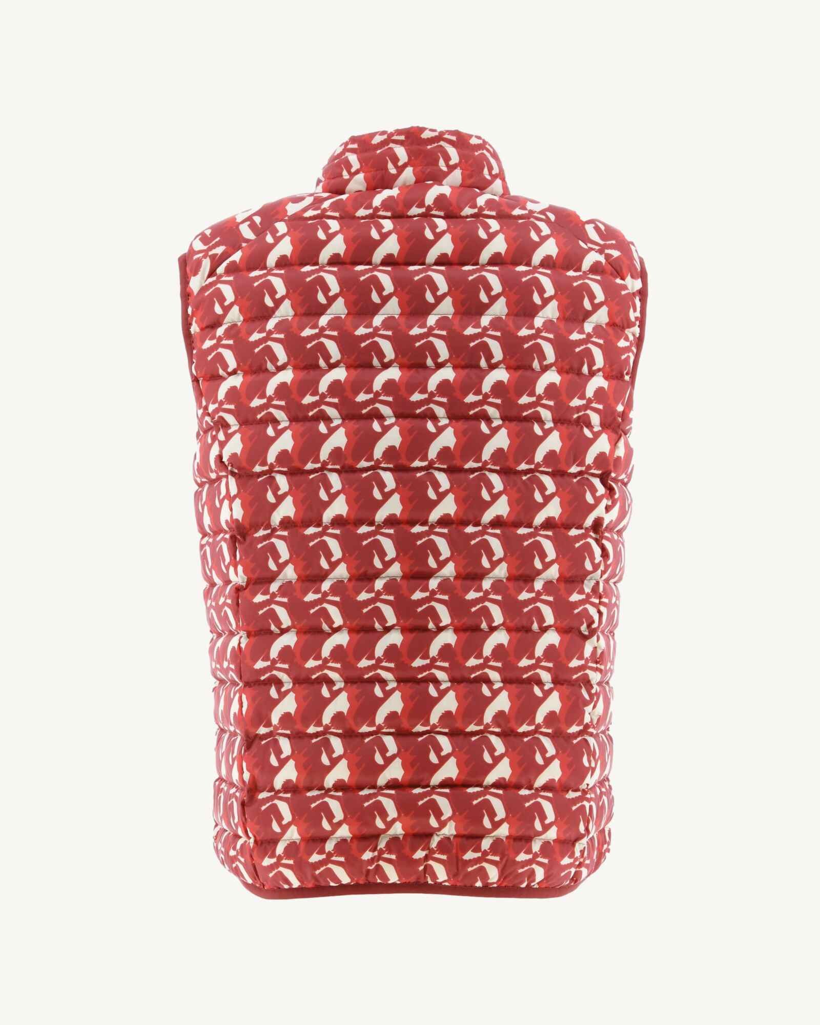 Sleeveless puffer jacket Tom JOTT Red