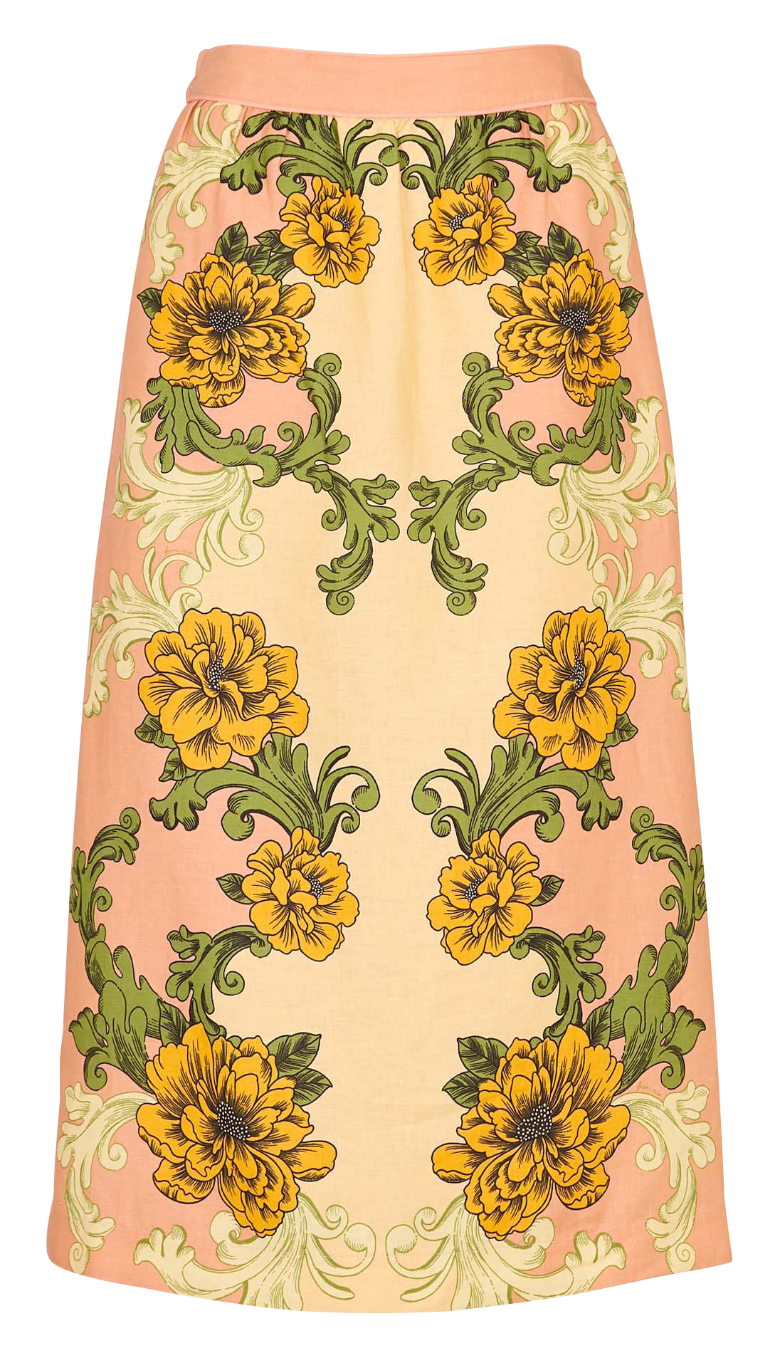 Jupe midi à imprimé floral  FARM RIO Multicolore