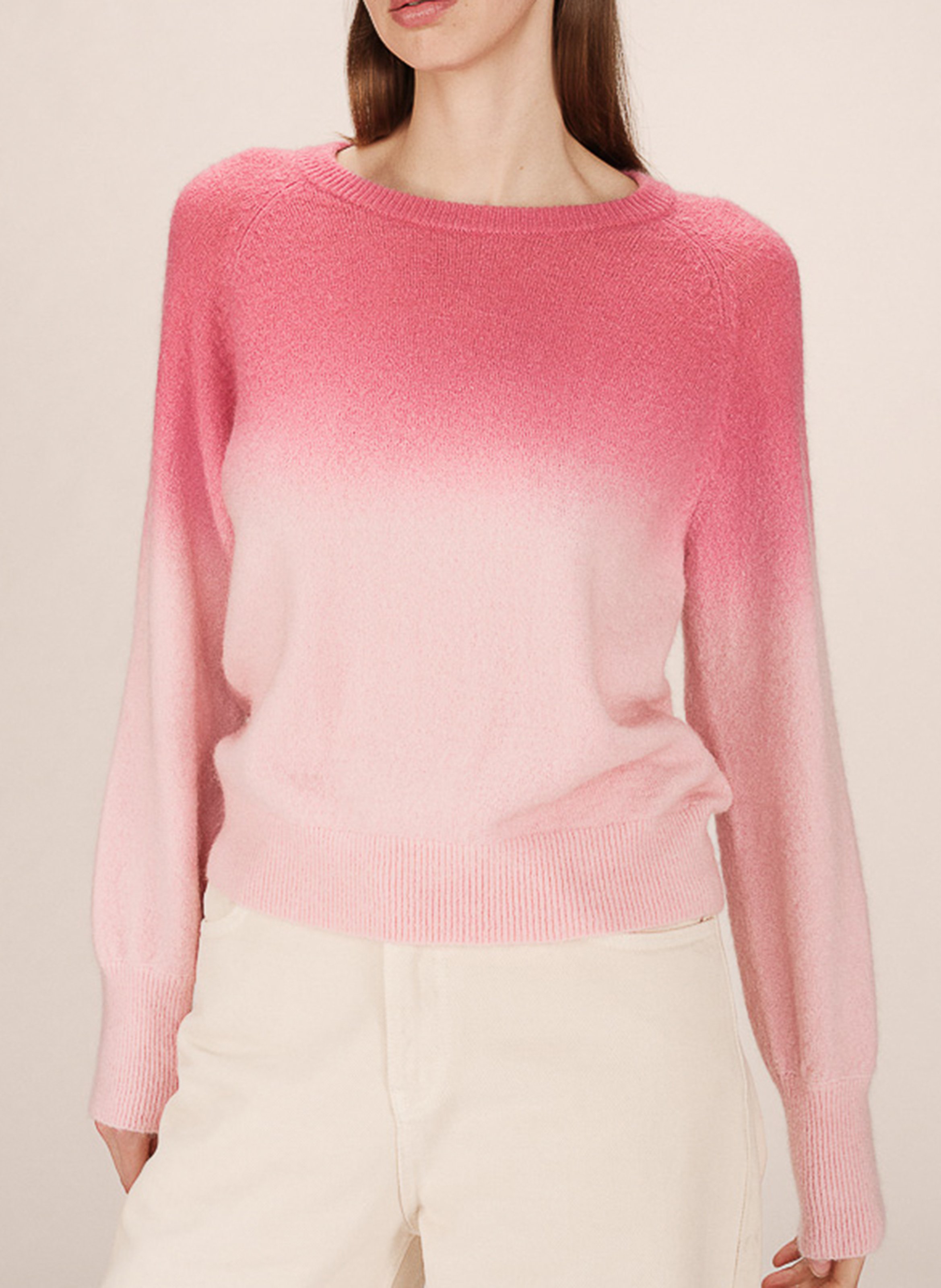 Round neck tie-dye sweater GRACE ET MILA