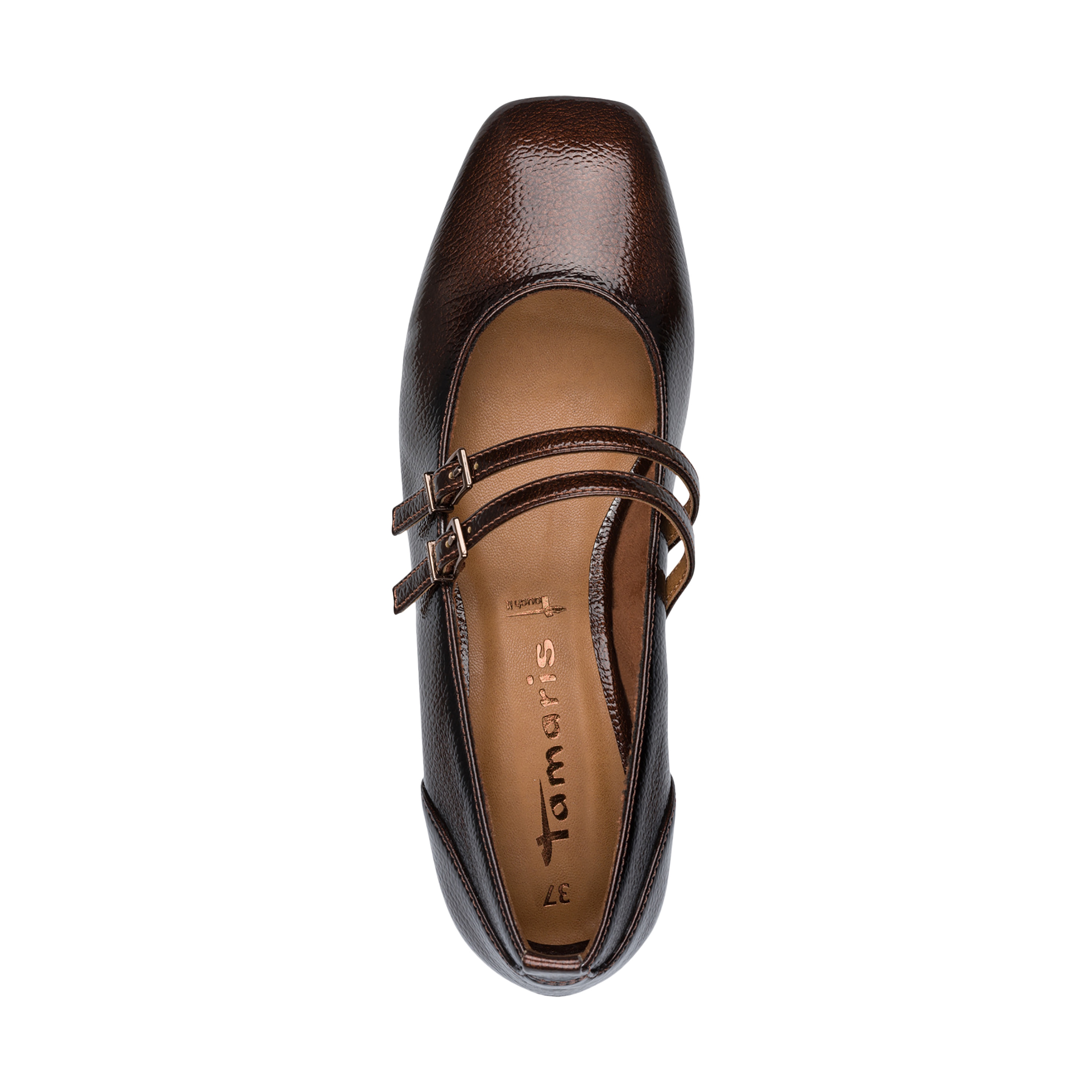 Strappy Mary Jane Pump TAMARIS Brown