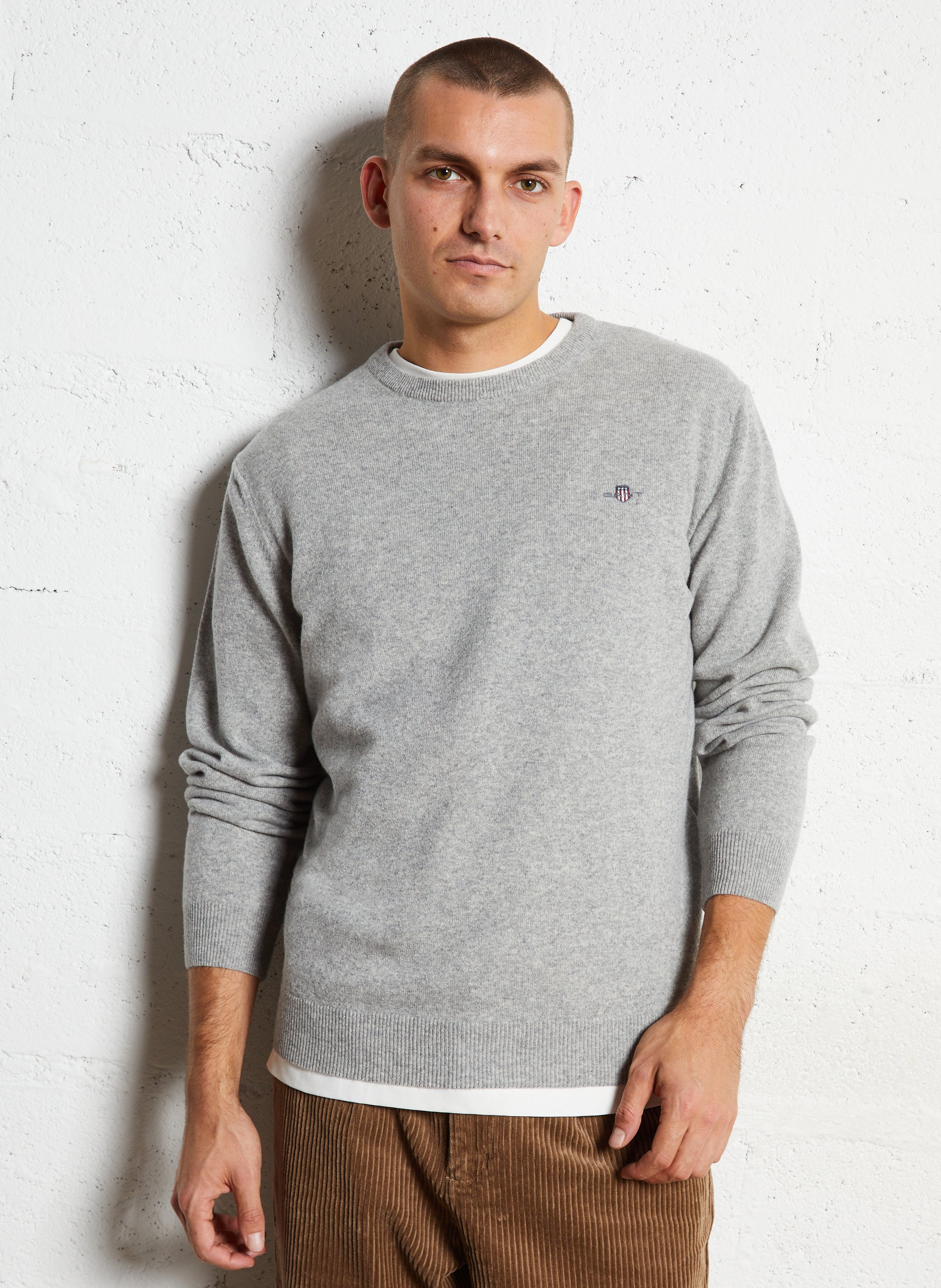 Straight-cut wool sweater GANT