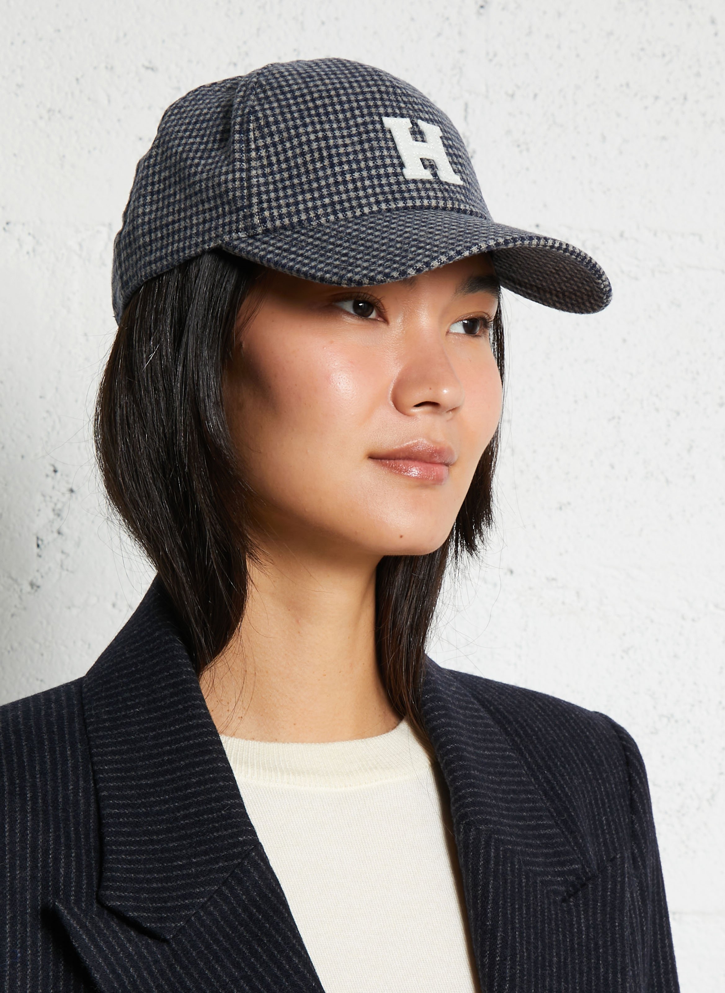 Casquette en laine mélangée HARTFORD Multicolore