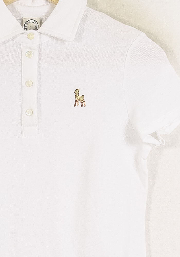 Tommy Badge T-shirt INES DE LA FRESSANGE - Seconde main White