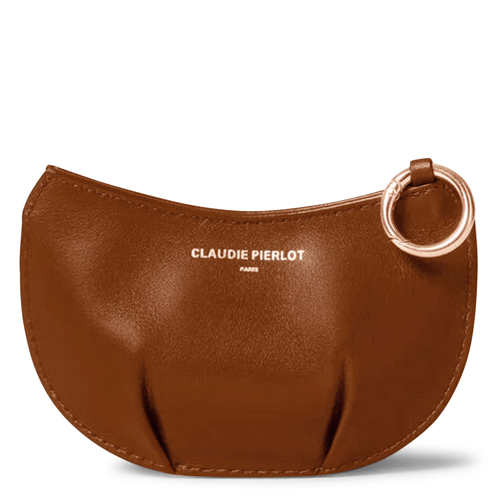 Porte-monnaie en cuir CLAUDIE PIERLOT Beige