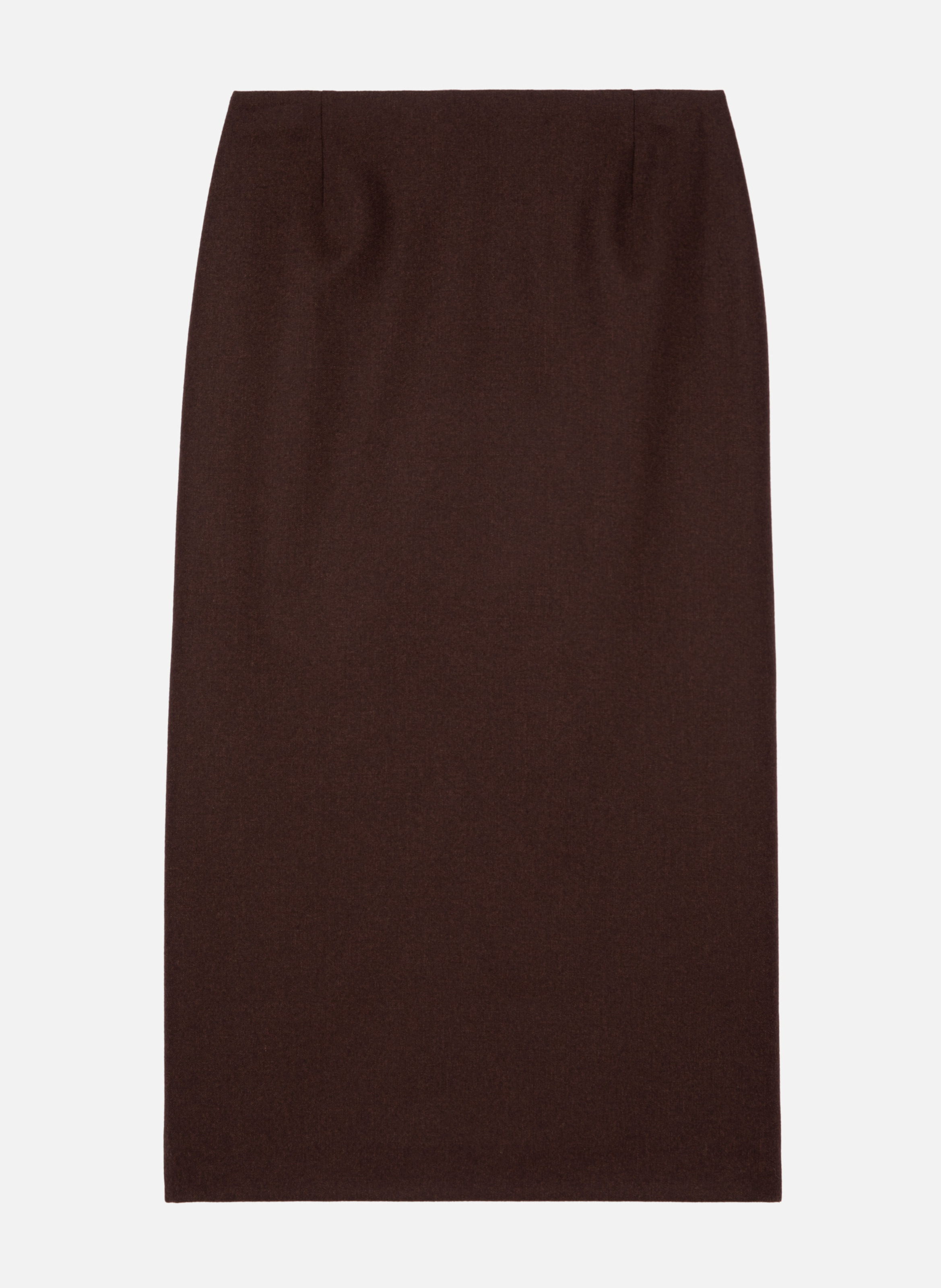 Pencil skirt THE KOOPLES Brown