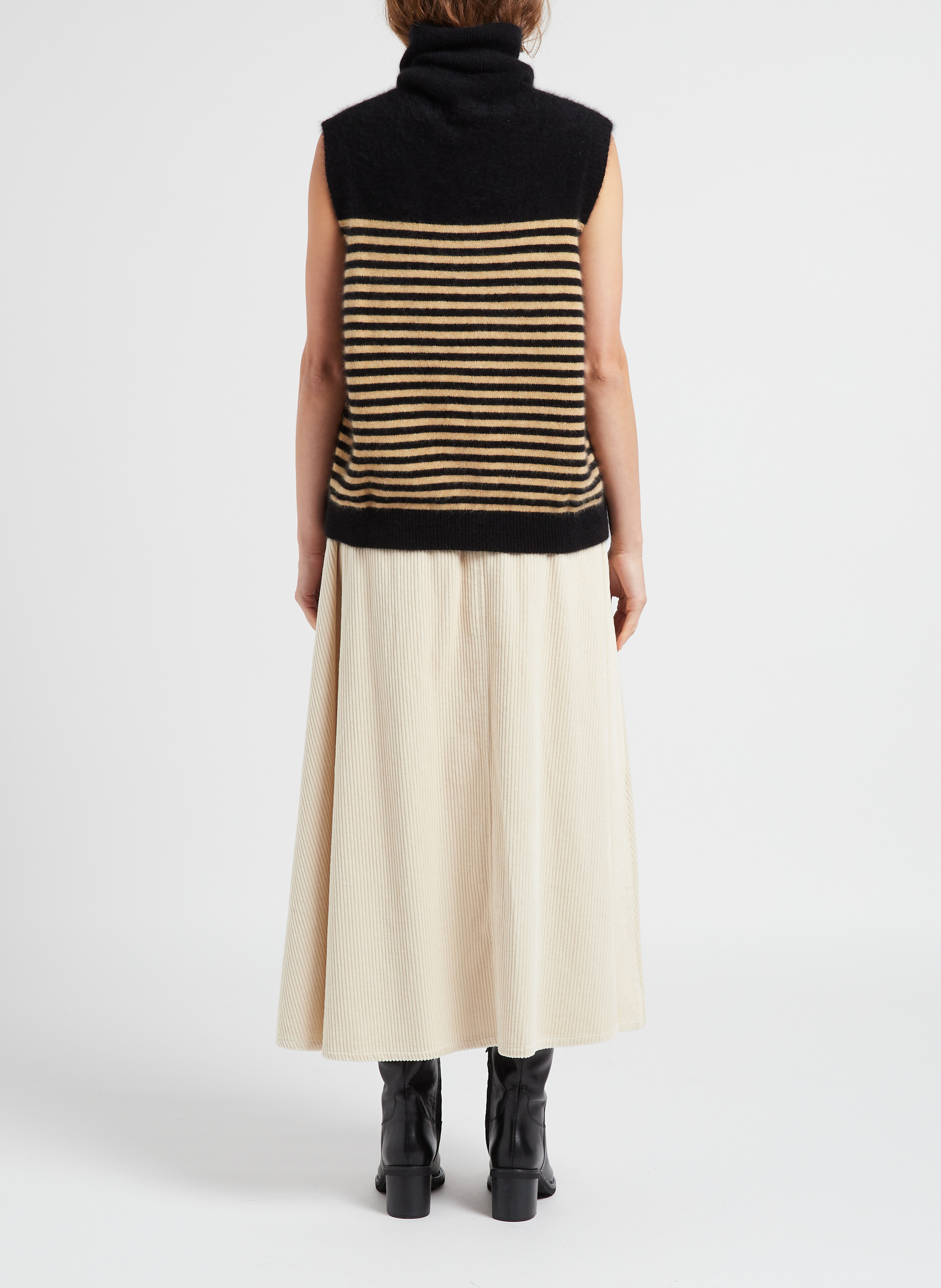 Leren laarzen BILLI BI Zwart