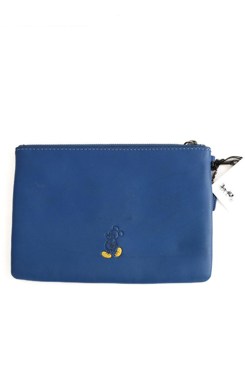 Clutch bag COACH - Seconde Main Blue