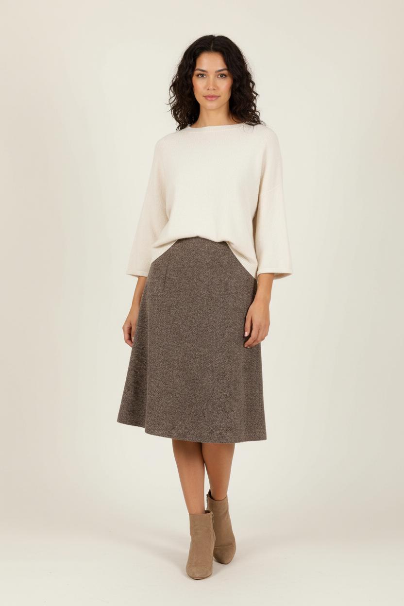 Short & midi skirt AGNES B. - Seconde Main Brown