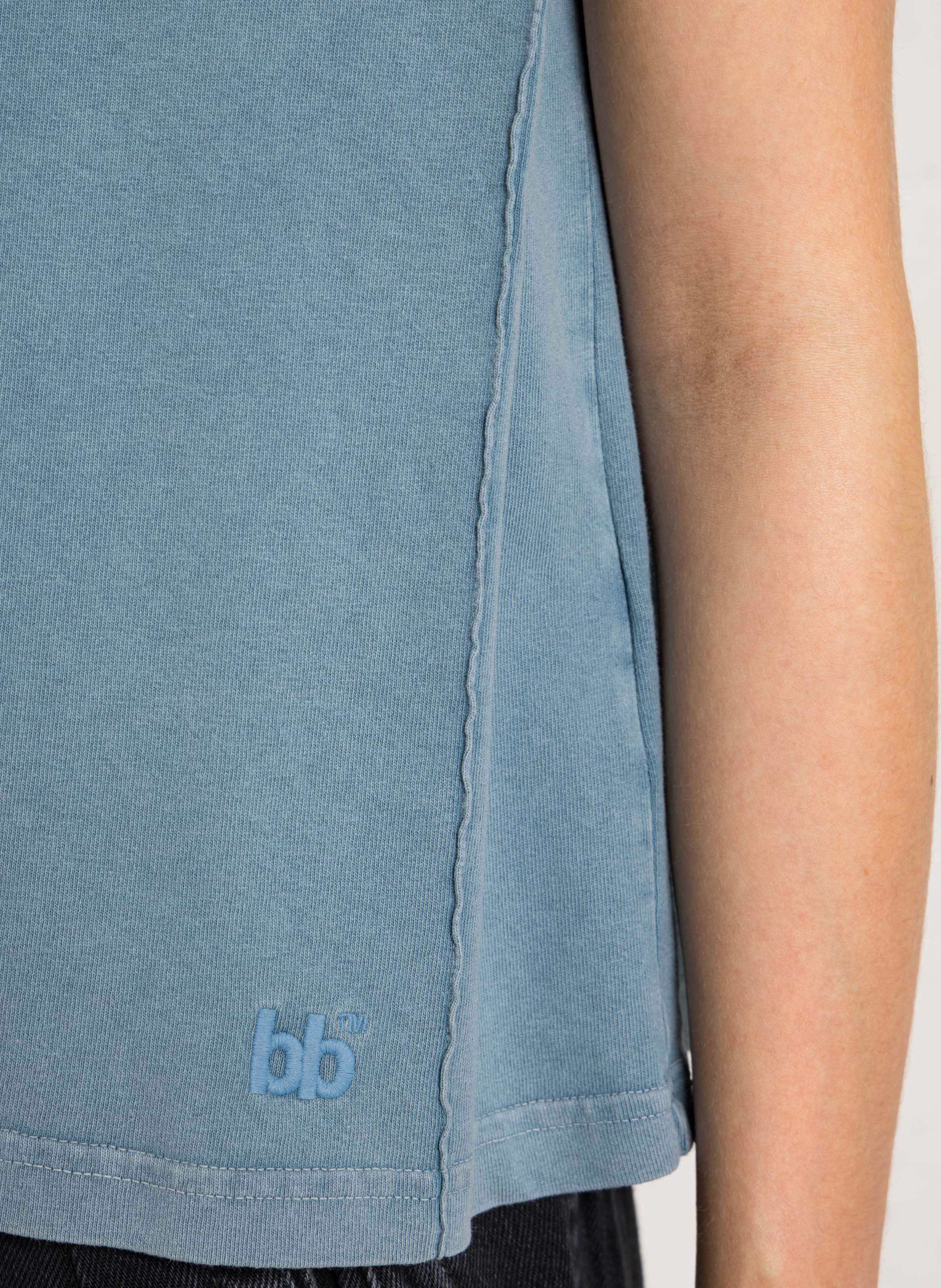 Tee-shirt oversize en coton BELLEROSE Bleu