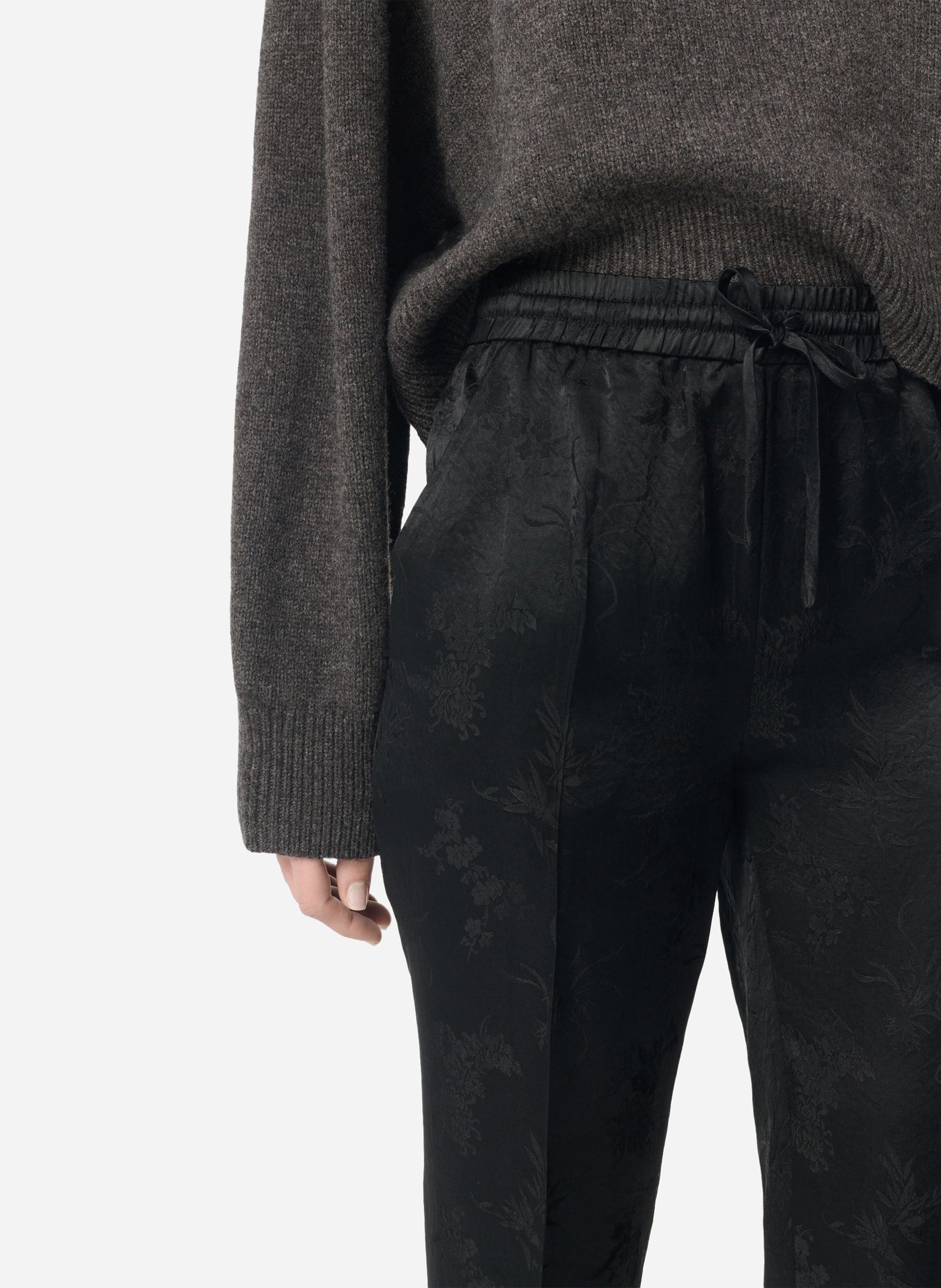 Anorak acolchado brillante con capucha VANESSA BRUNO Negro