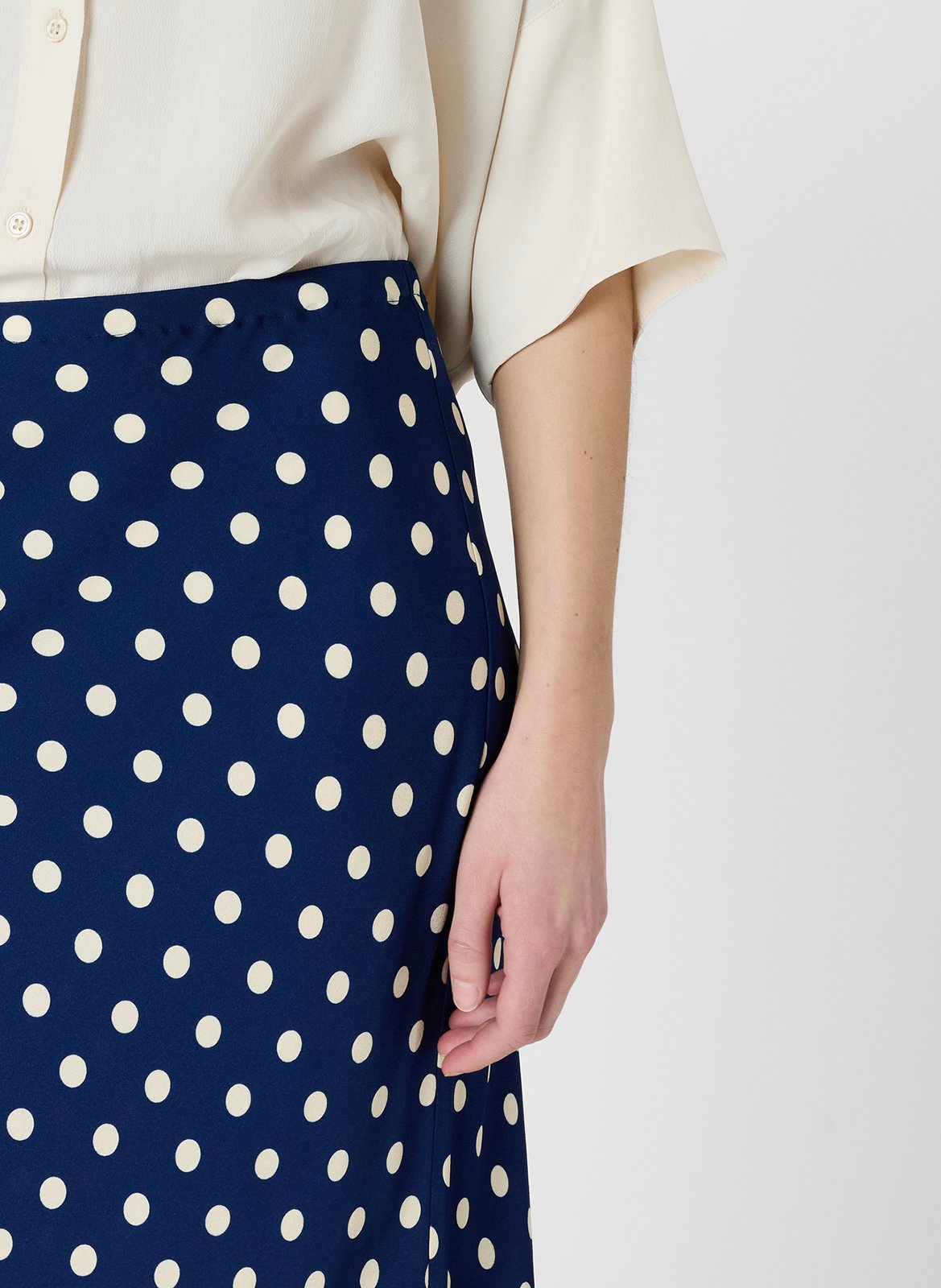 Midirock mit Punkten GERARD DAREL Blau