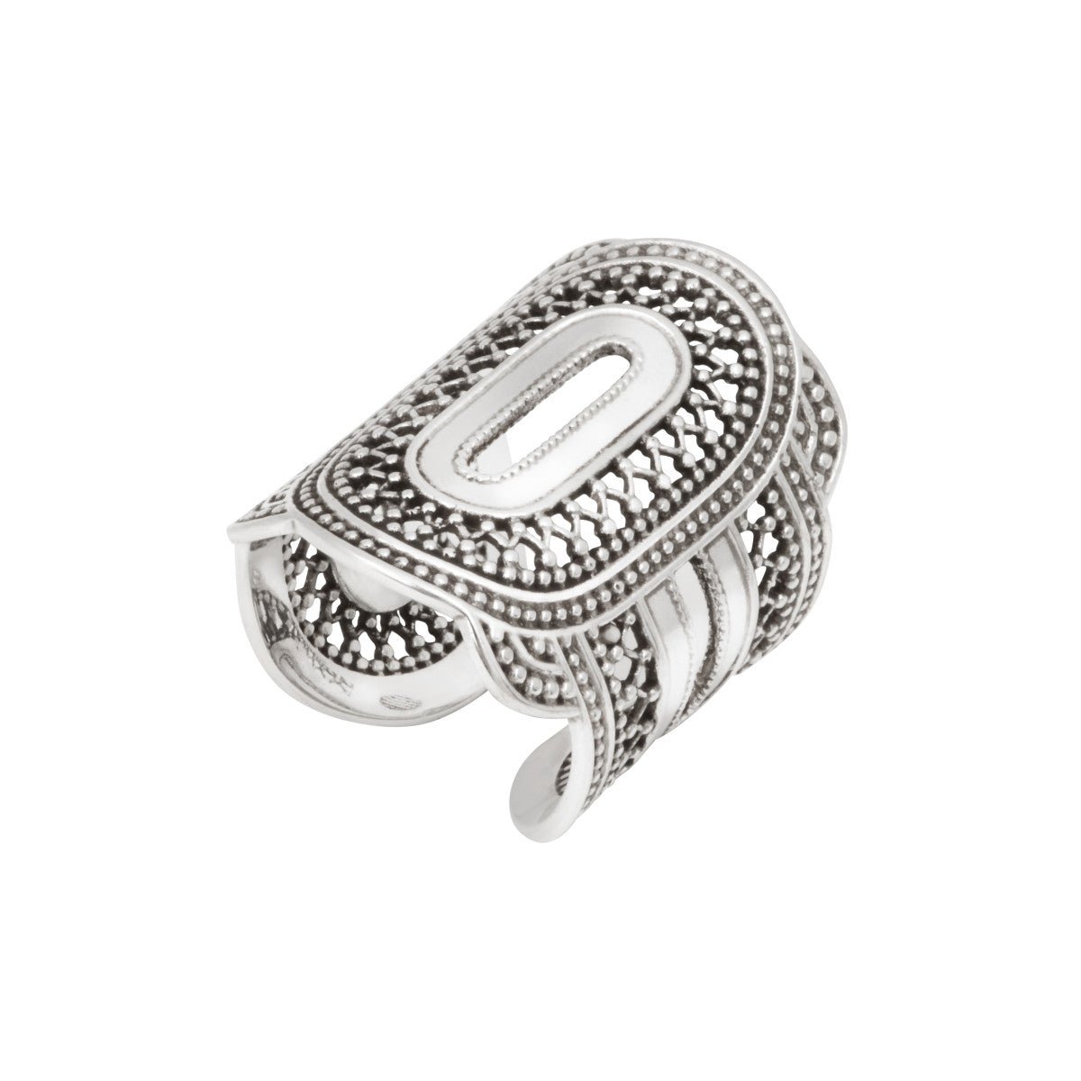 Bague medium ajustable   ajustable doré à l'or fin SATELLITE PARIS