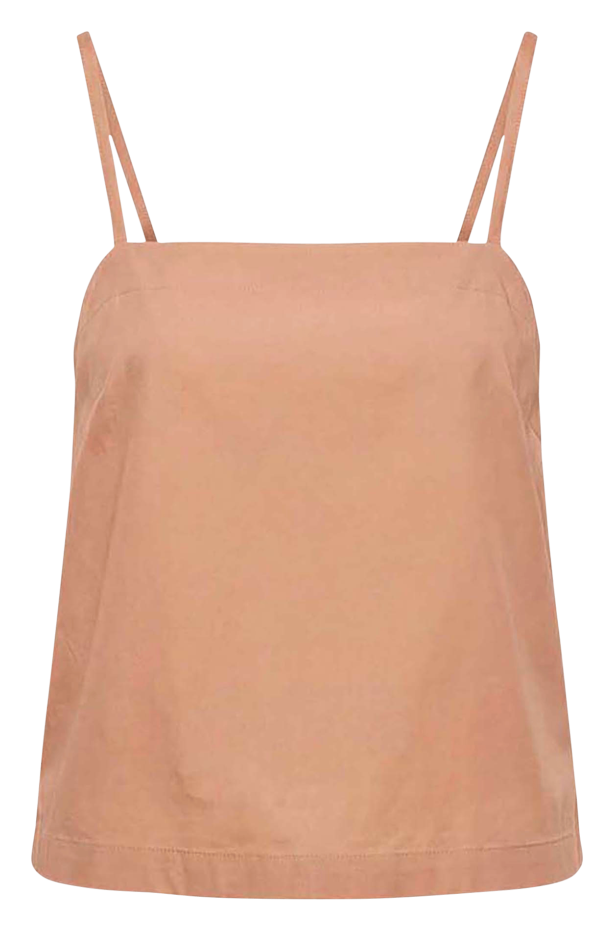 Top court ample en coton TARA JARMON Marron