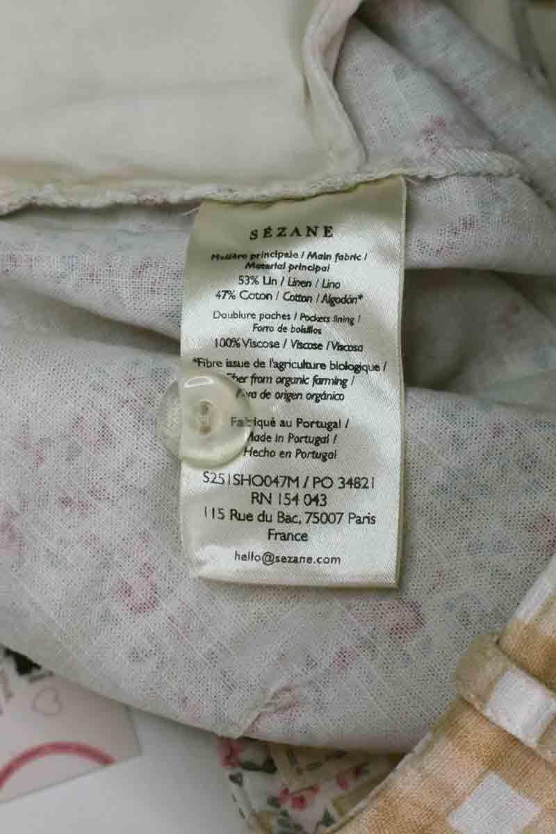 Mini short SEZANE - Seconde main Beige