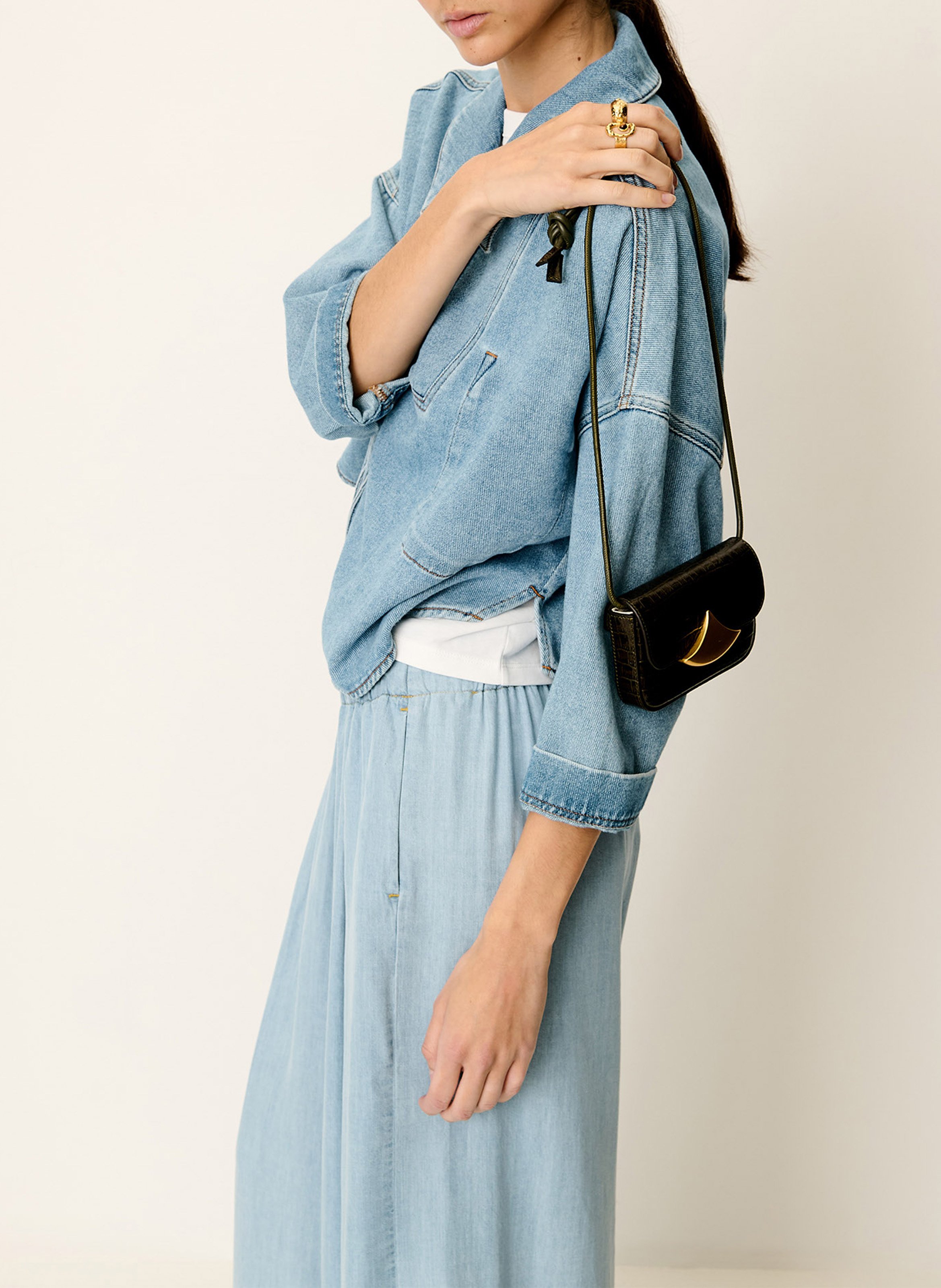 Wijde broek SESSUN Blauw