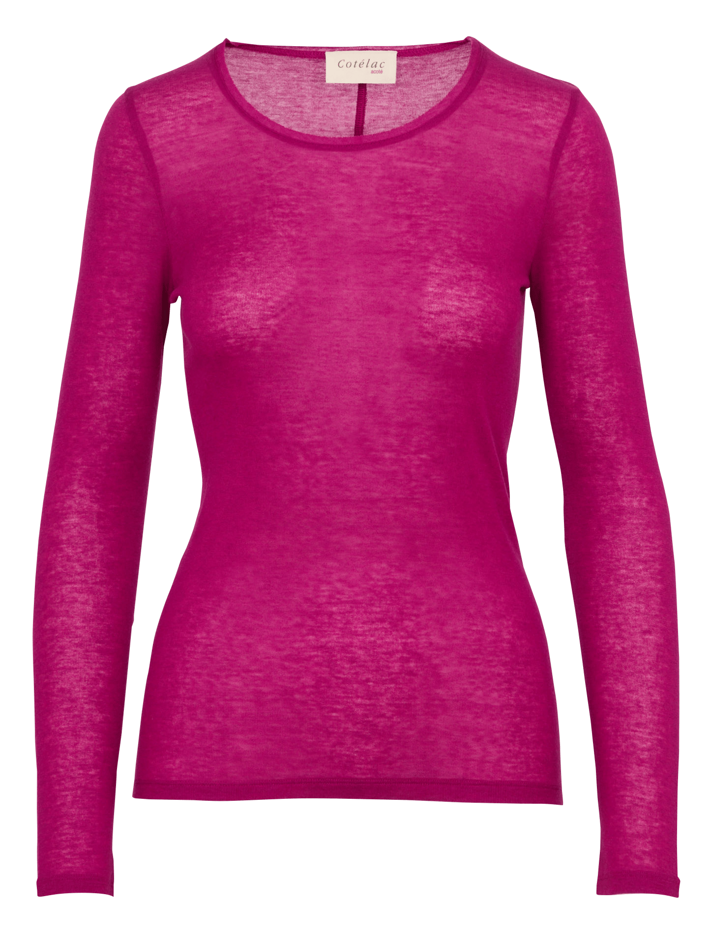 Lange mouwen ronde hals T-shirt COTELAC ACOTE Violet