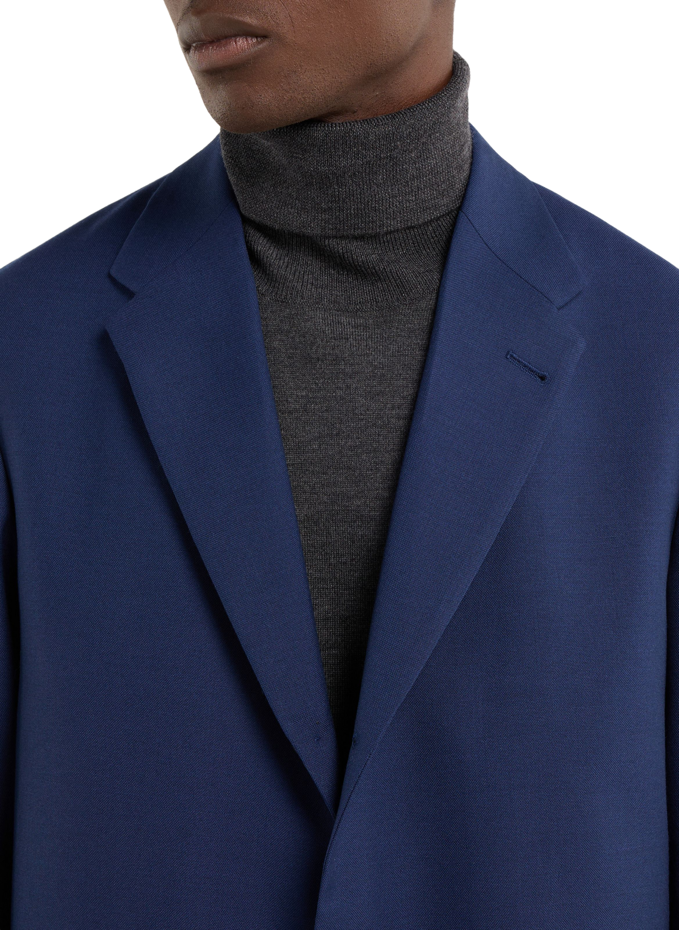 Straight wool suit jacket in iso SAISON 1865