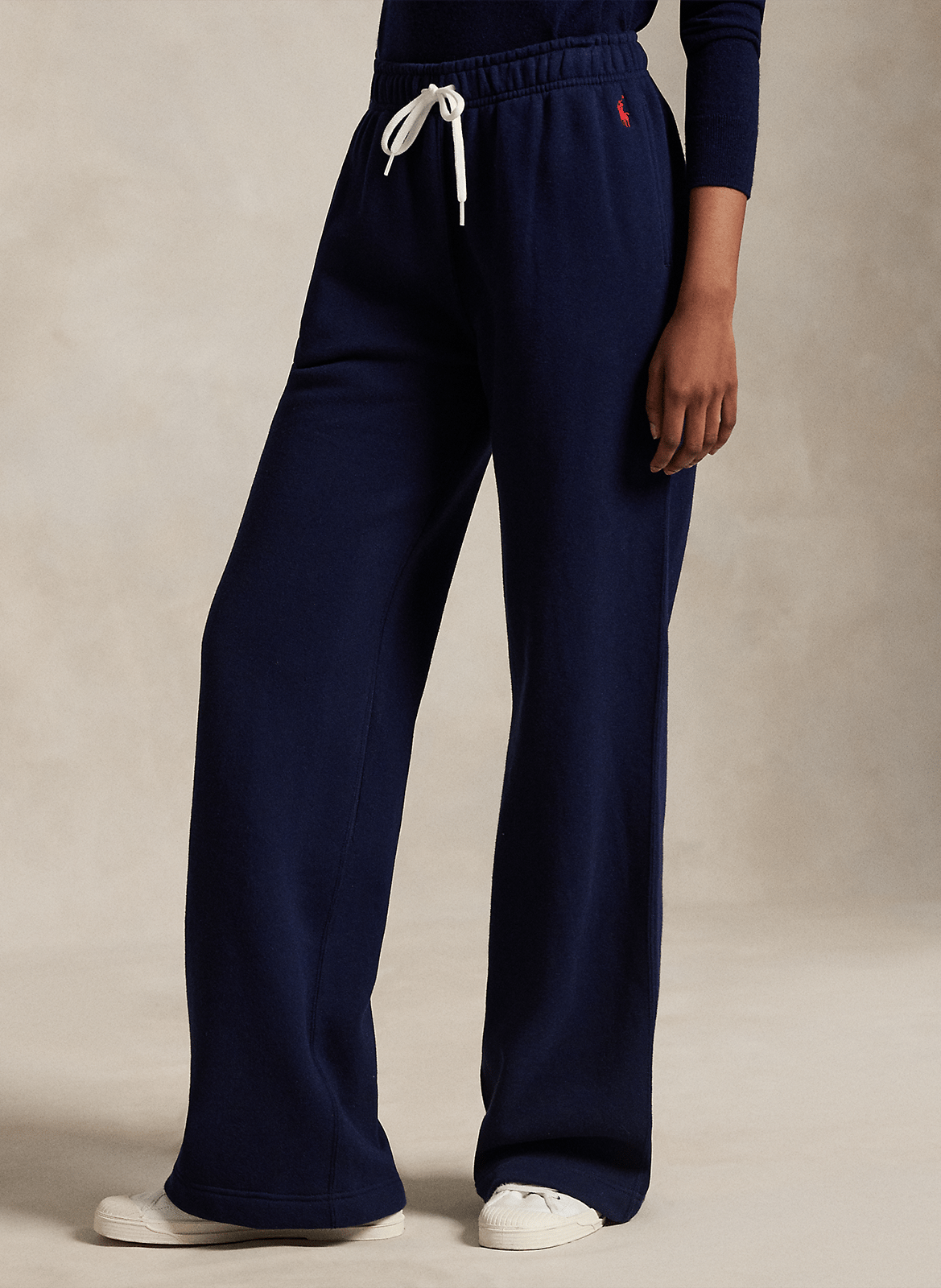 Gerade geschnittene Jogginghose aus Baumwoll-Mix POLO RALPH LAUREN Blau