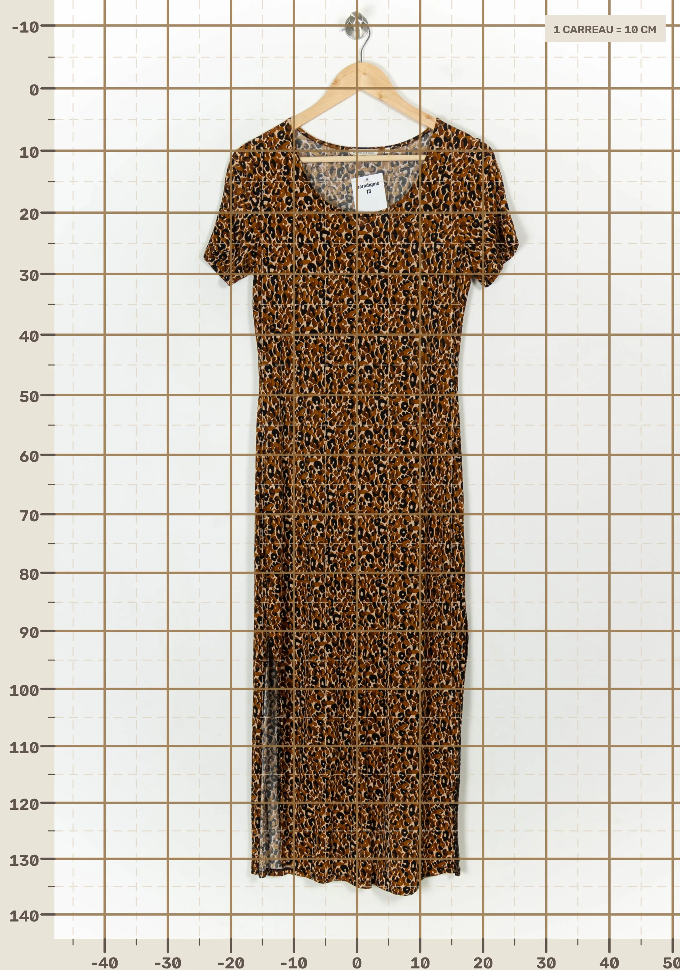 Long dress MARIE SIXTINE - SECONDE MAIN Brown